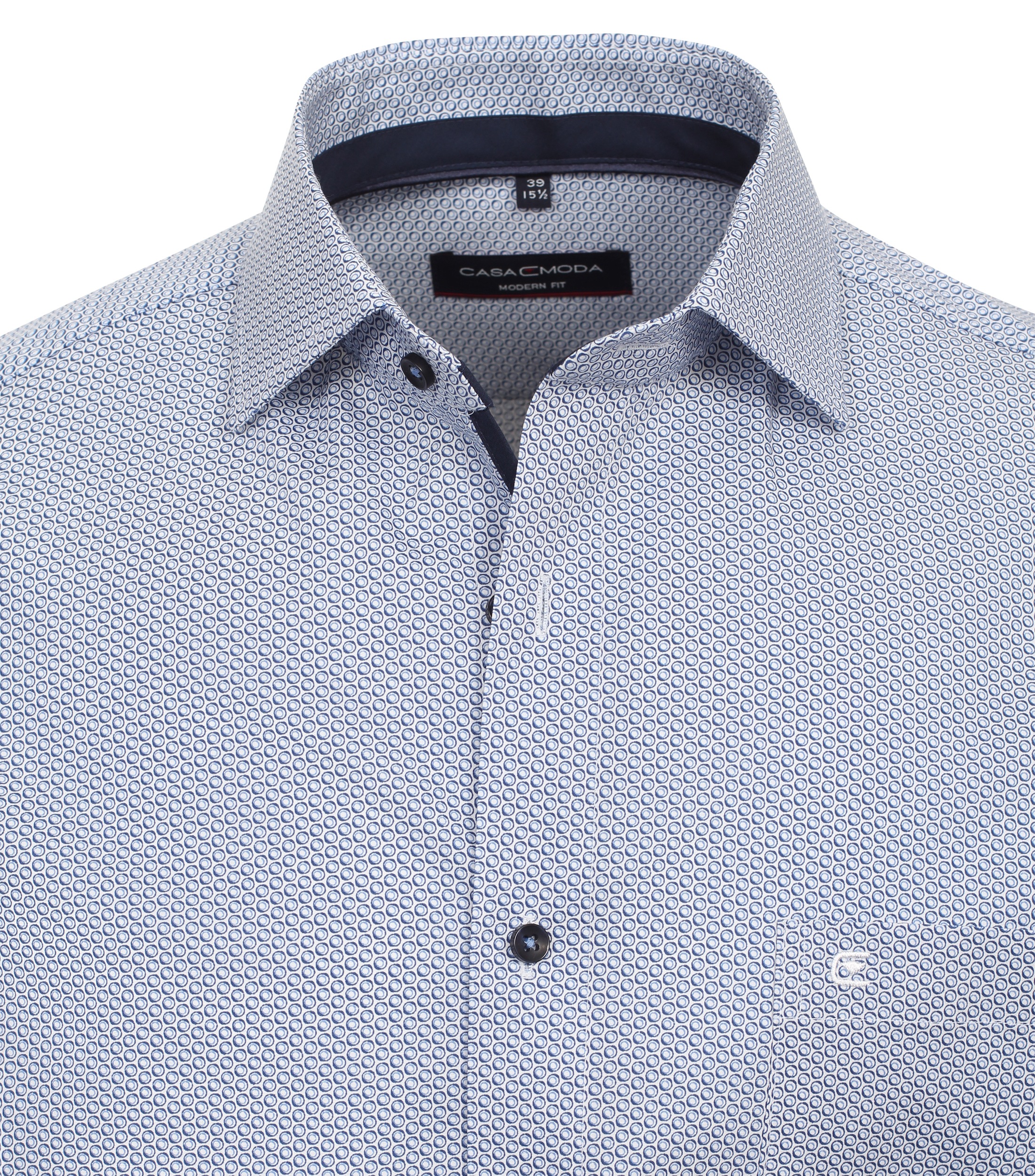 CASAMODA Businesshemd »CASAMODA Businesshemd Kurzarm Print«