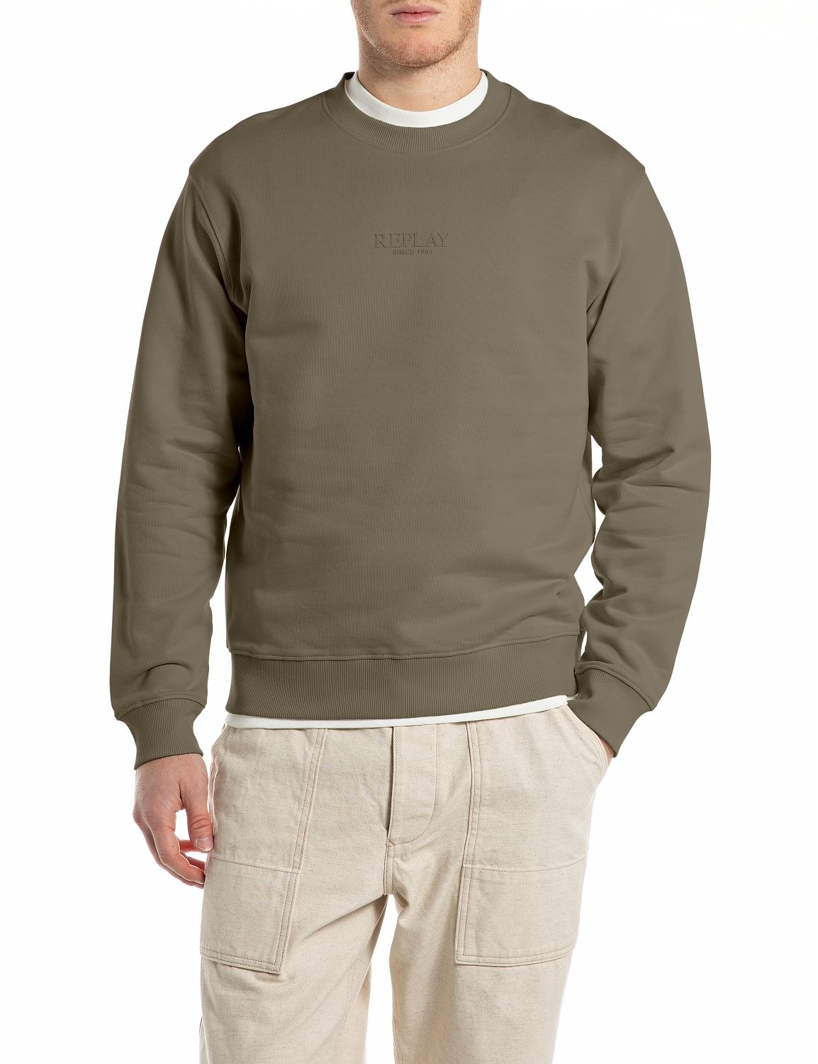 Replay Sweatshirt, Rundhals, Regular Fit günstig online kaufen
