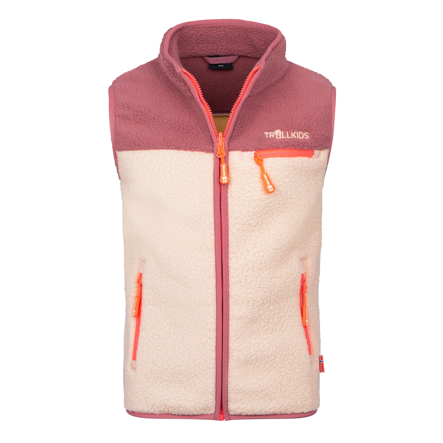 TROLLKIDS Fleeceweste »KIDS HEMSEDAL VEST« sportlich, aus Fleece, wärmend, für Kinder