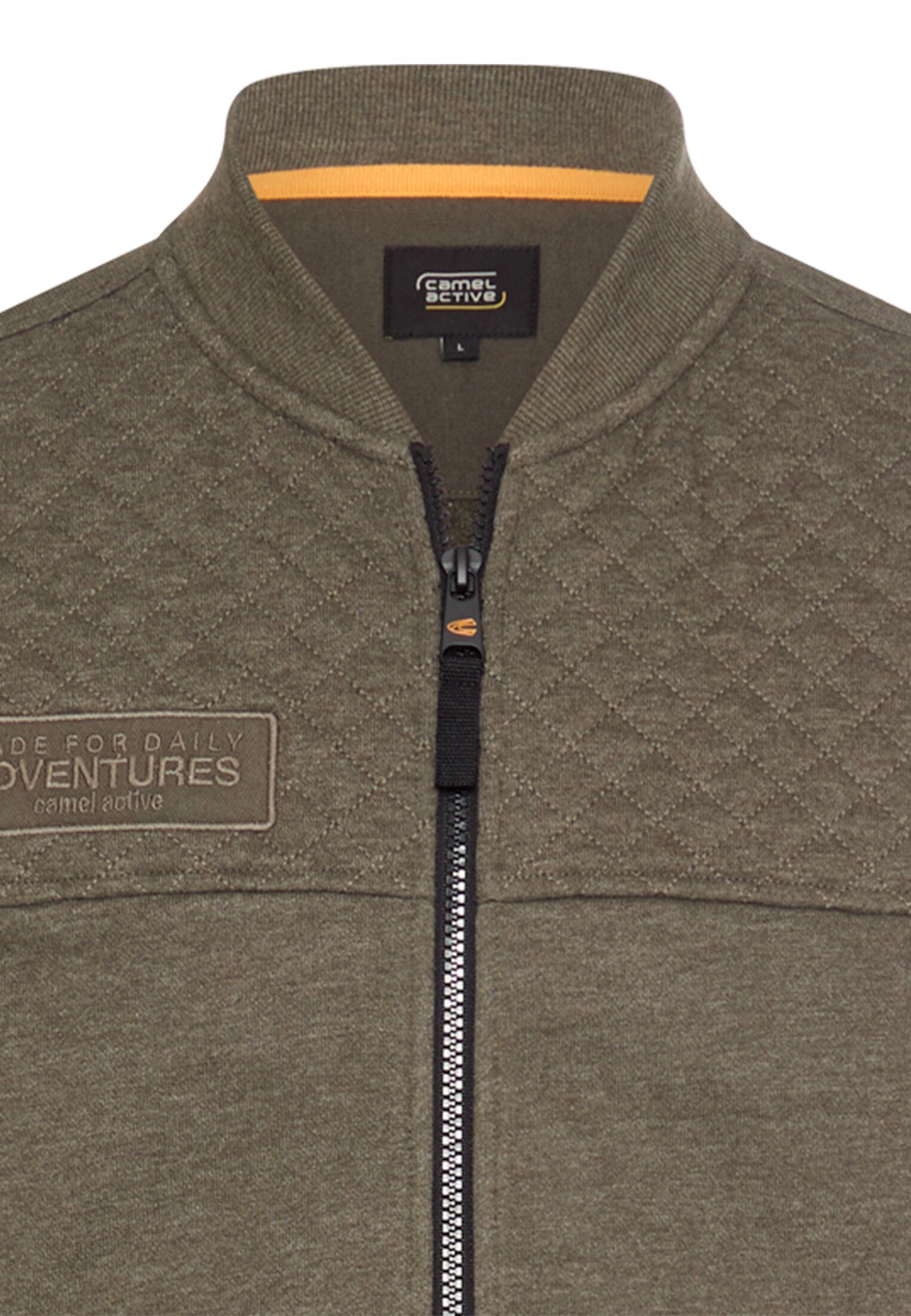 camel active Sweatjacke im Blouson-Look