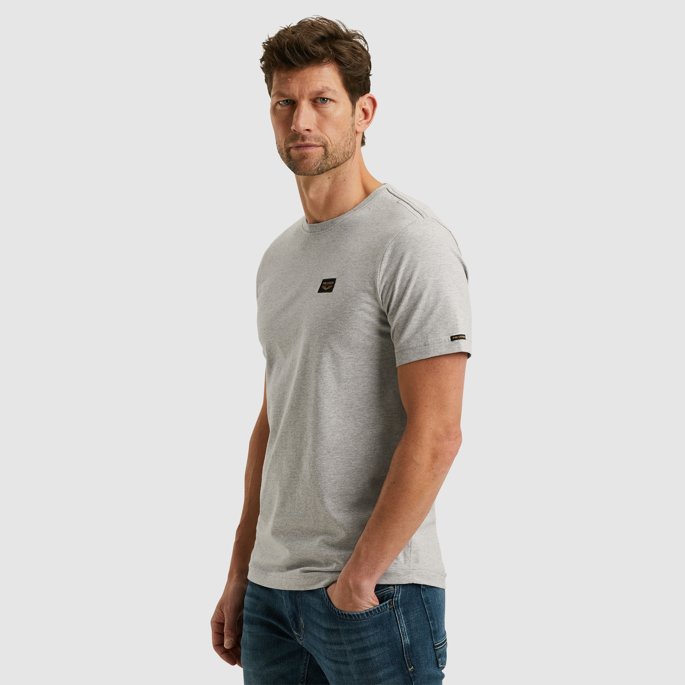 PME LEGEND T-Shirt, mit Logobadge