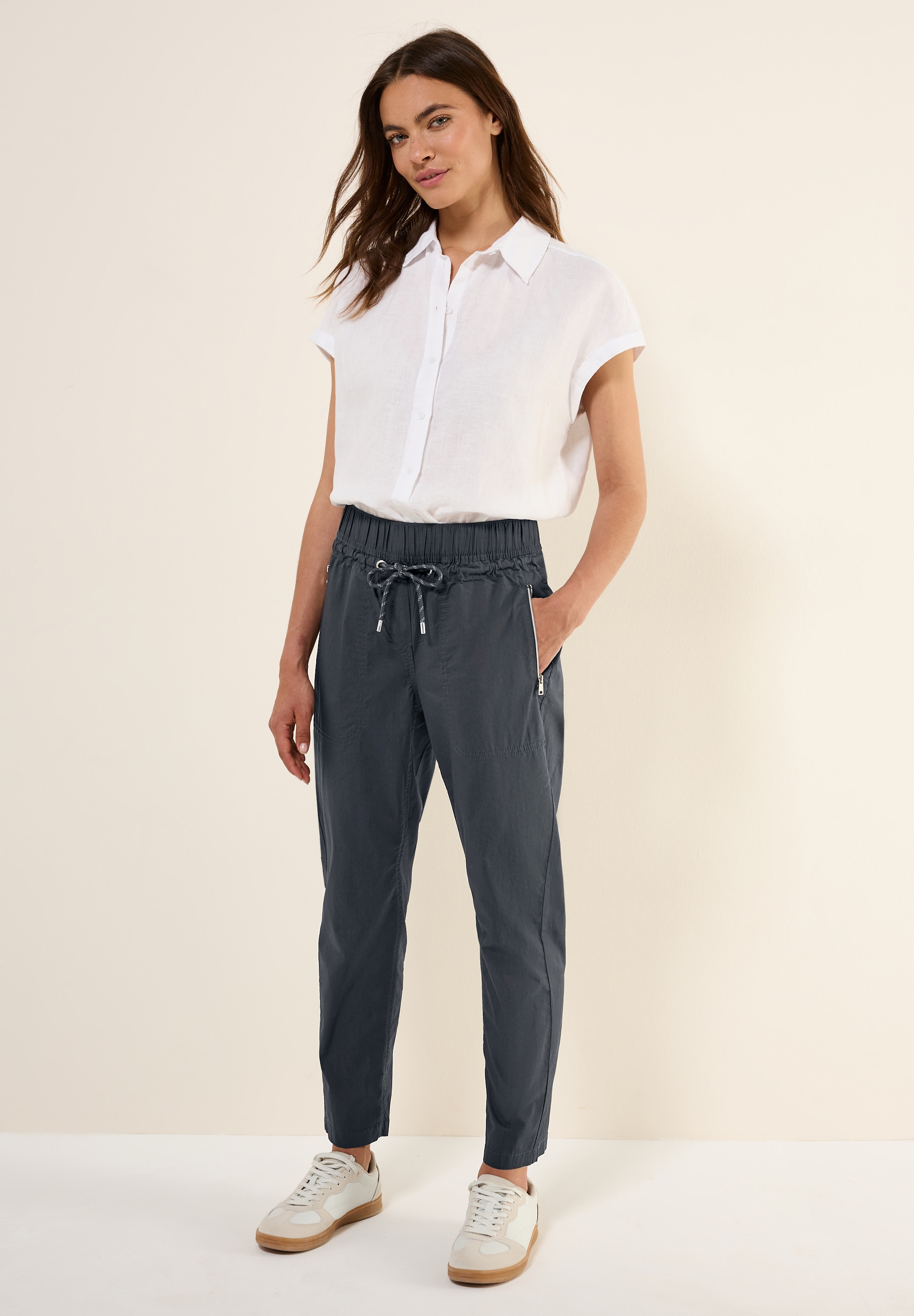 Cecil Jogger Pants, Middle Waist
