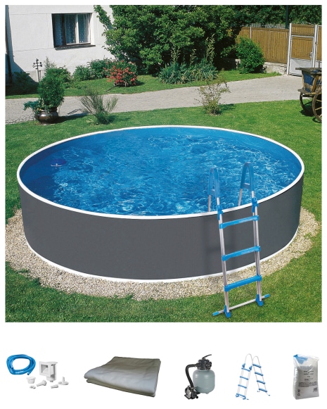 my POOL BWT Rundpool »Standard«, (Set), 6-tlg., ØxH: 350x120 cm