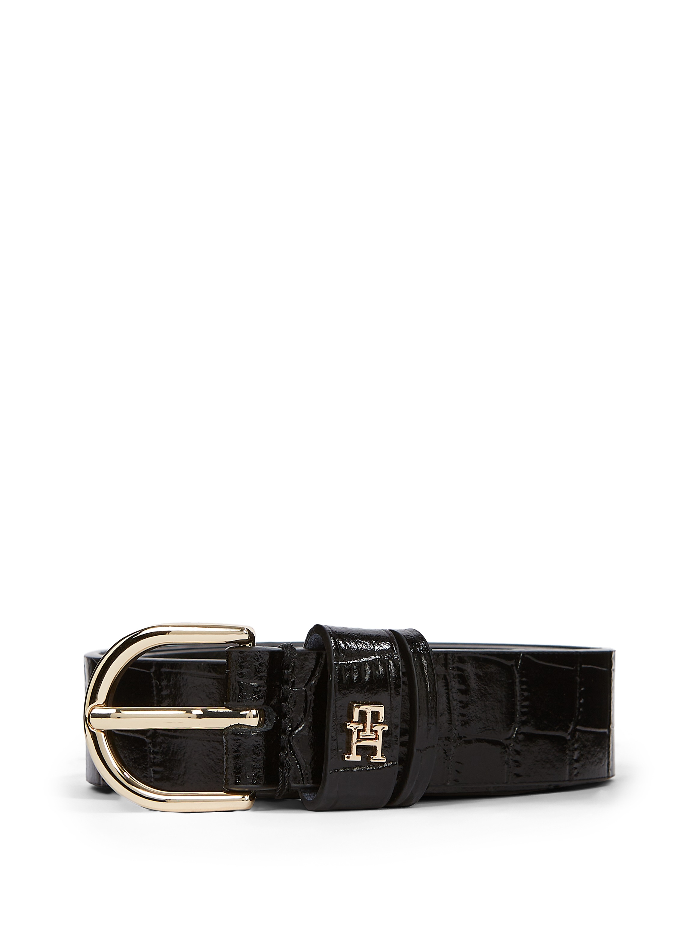 Tommy Hilfiger Ledergürtel "ESSENTIAL EFFORTLESS", 2,5 cm, geprägt, mit TH günstig online kaufen