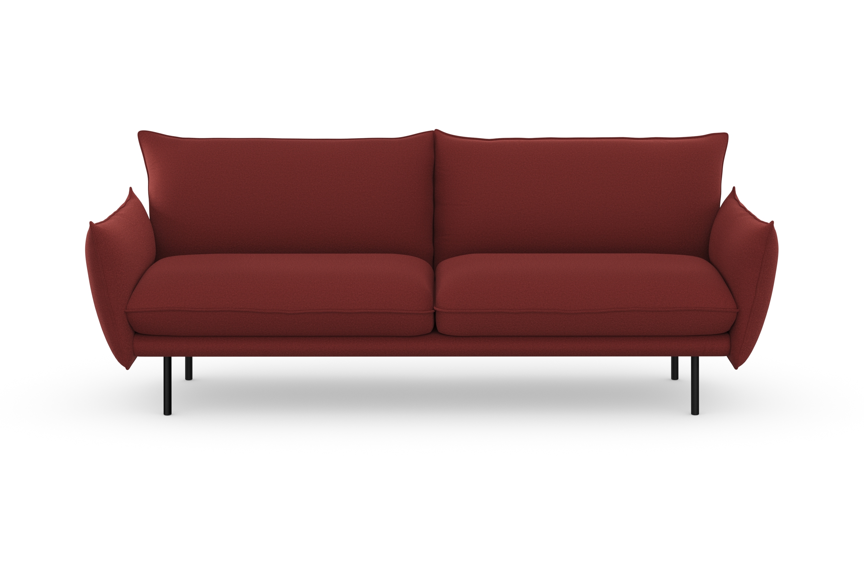 OTTO home 3-Sitzer "Stine" Besonderes Design durch Kissenoptik und Keder