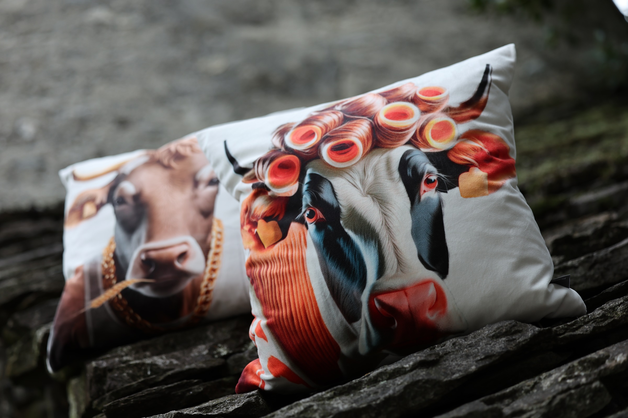 PAD Dekokissen »Farm«, Made in Europe, Kissenhülle ohne Füllung, 1 Stück