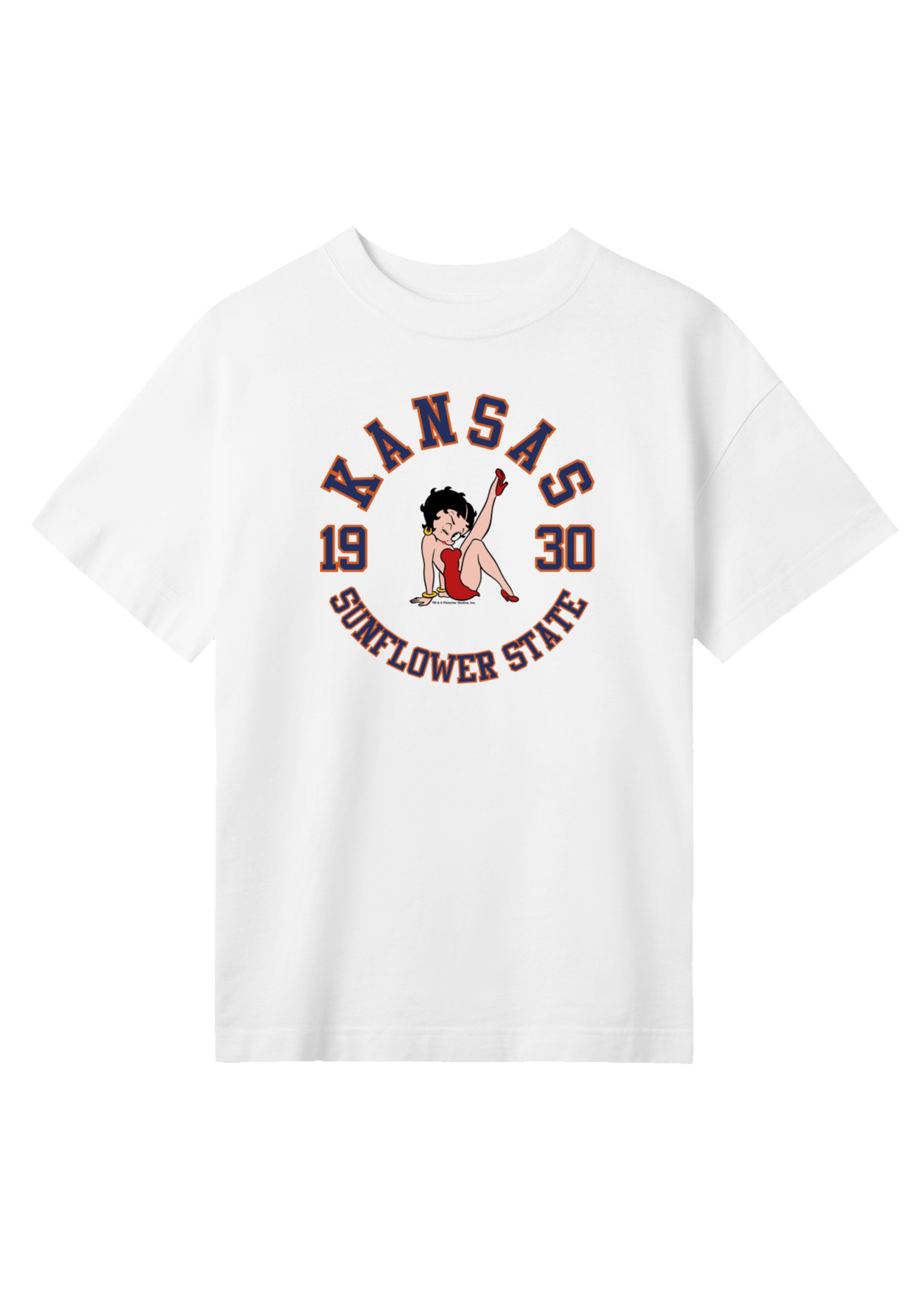 F4NT4STIC T-Shirt "Betty Boop Kansas Sunflower State", Premium Qualität günstig online kaufen