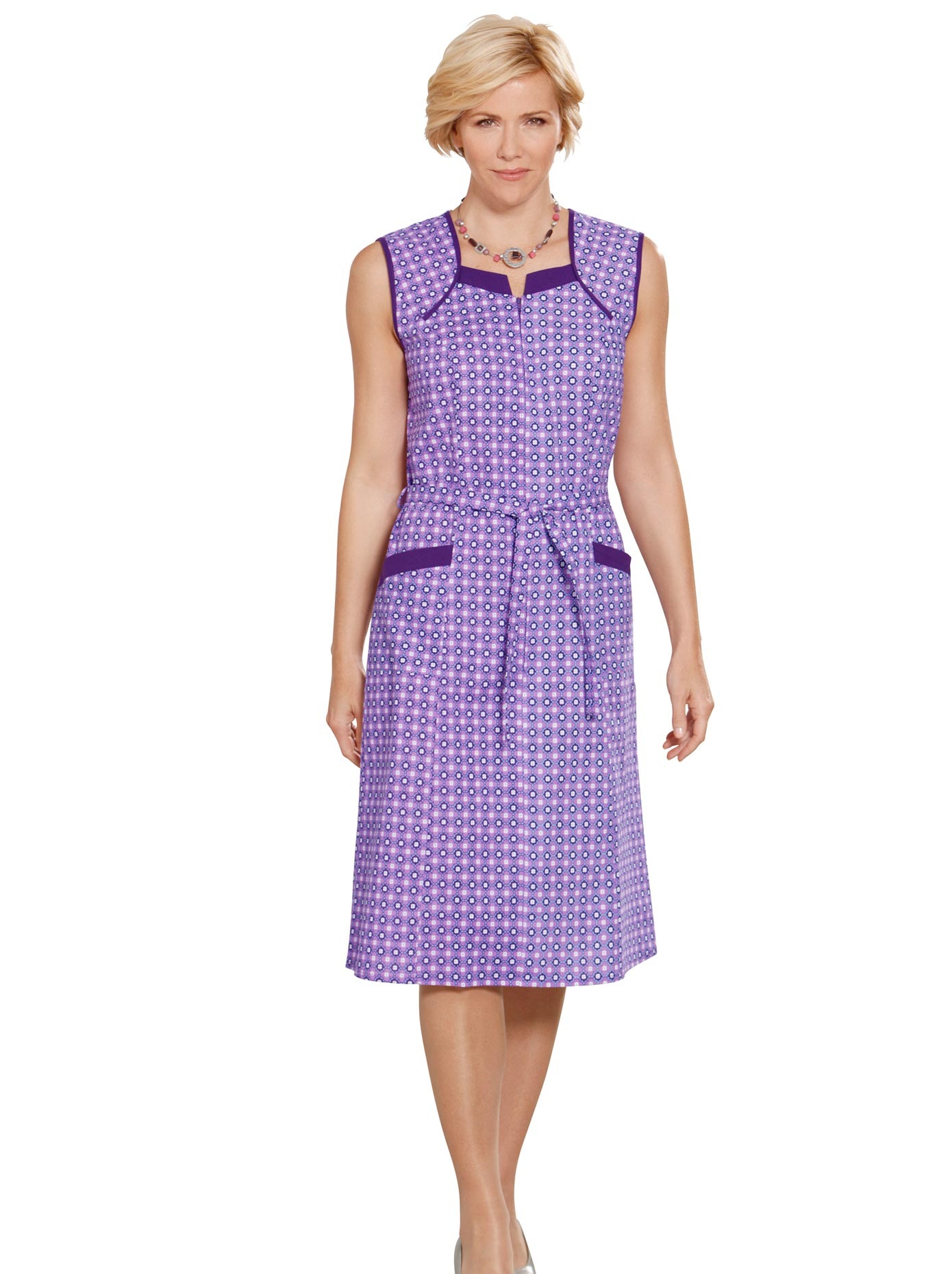 Schürze mit Reißverschluss