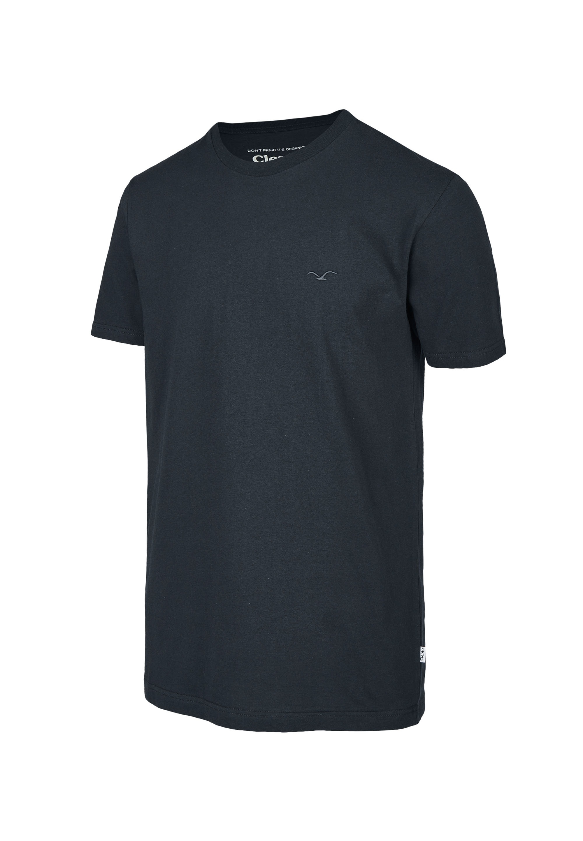 Cleptomanicx T-Shirt »Ligull Regular«, (1 tlg.), mit kleiner Logo-Stickerei