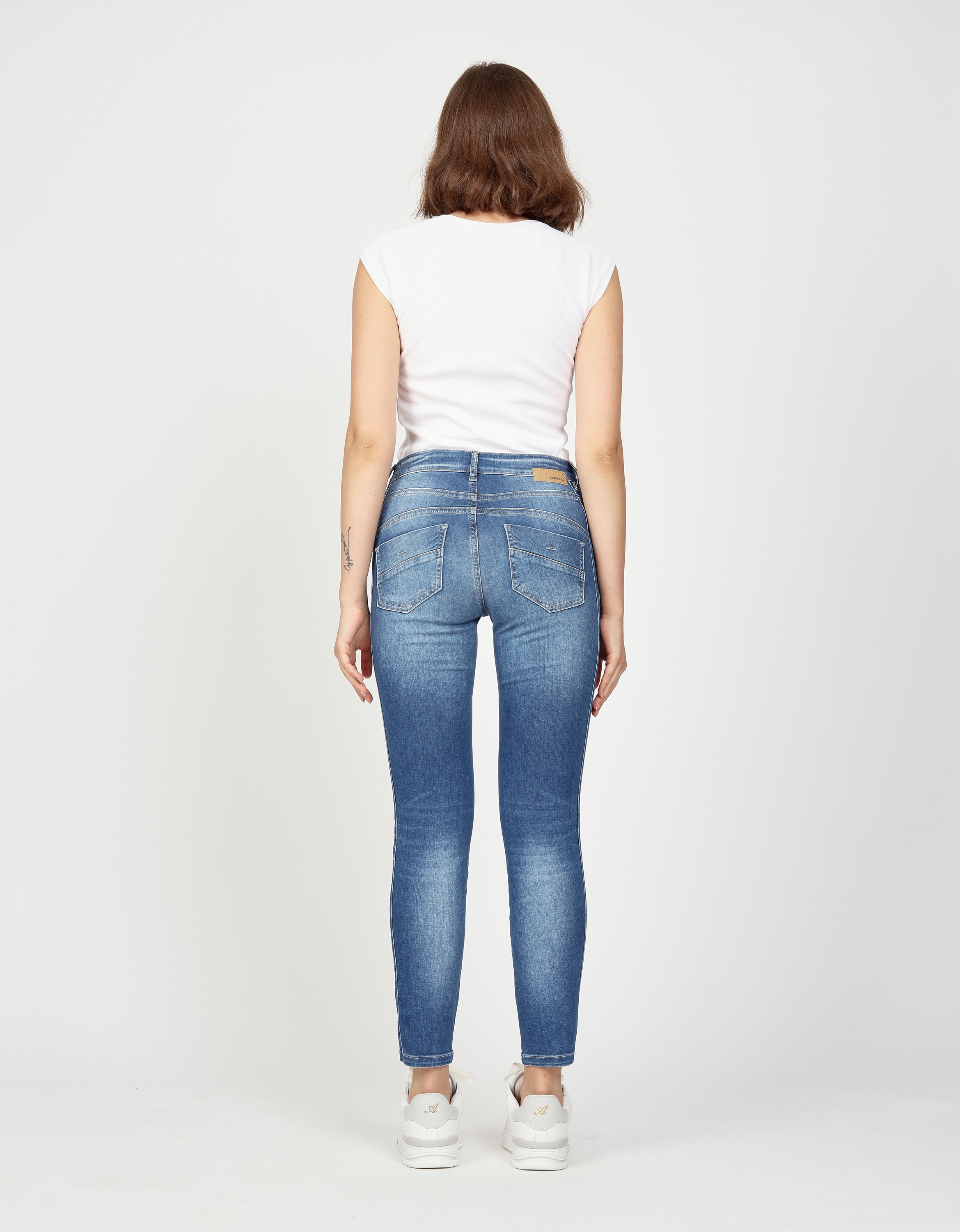 GANG Slim-fit-Jeans »GANG Jeans Slim Fit 94SANA CROPPED«