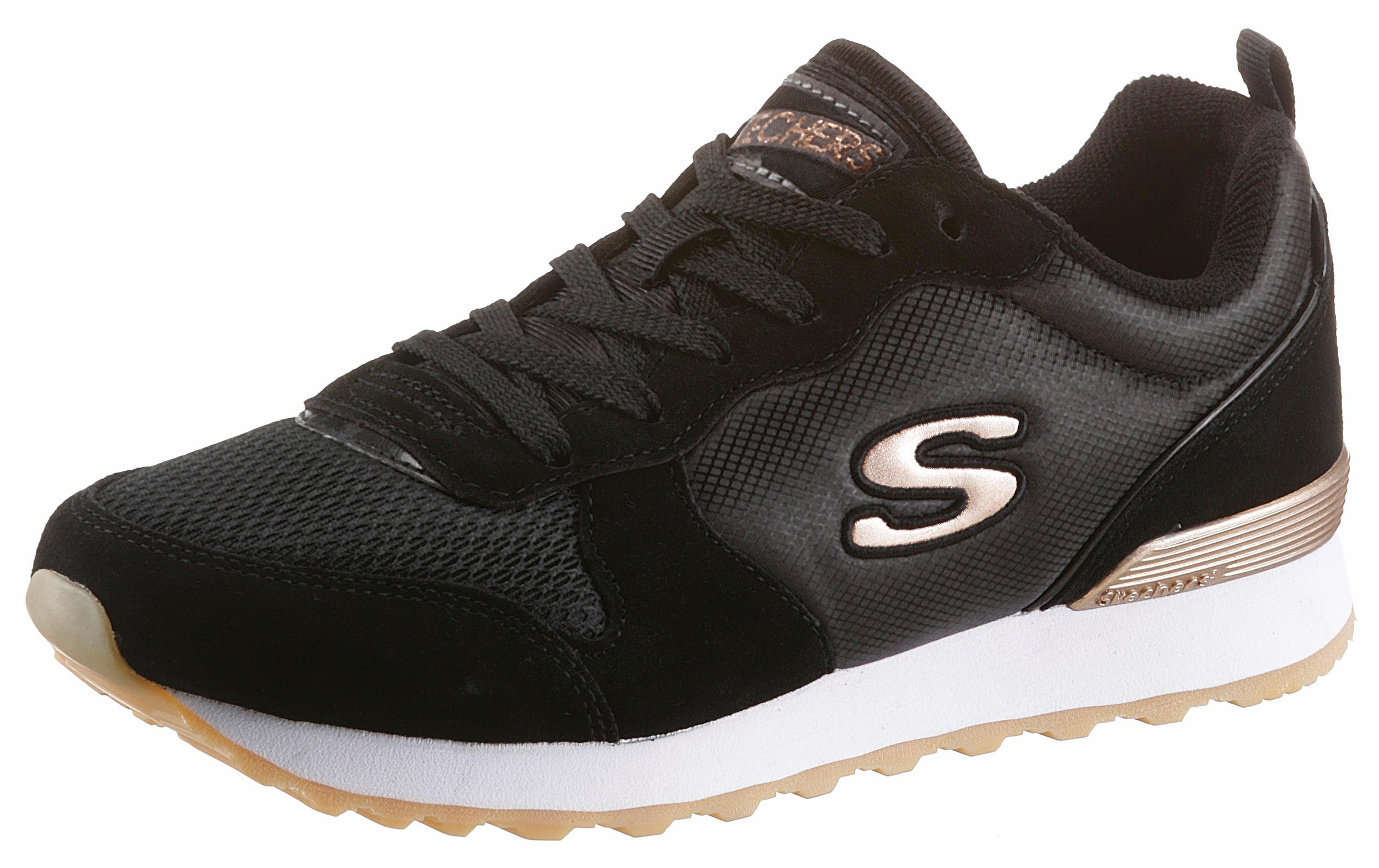 Skechers "OG 85 - GOLDN GURL" Schnürschuh, Original-Retro-Jogginschuh mit A günstig online kaufen