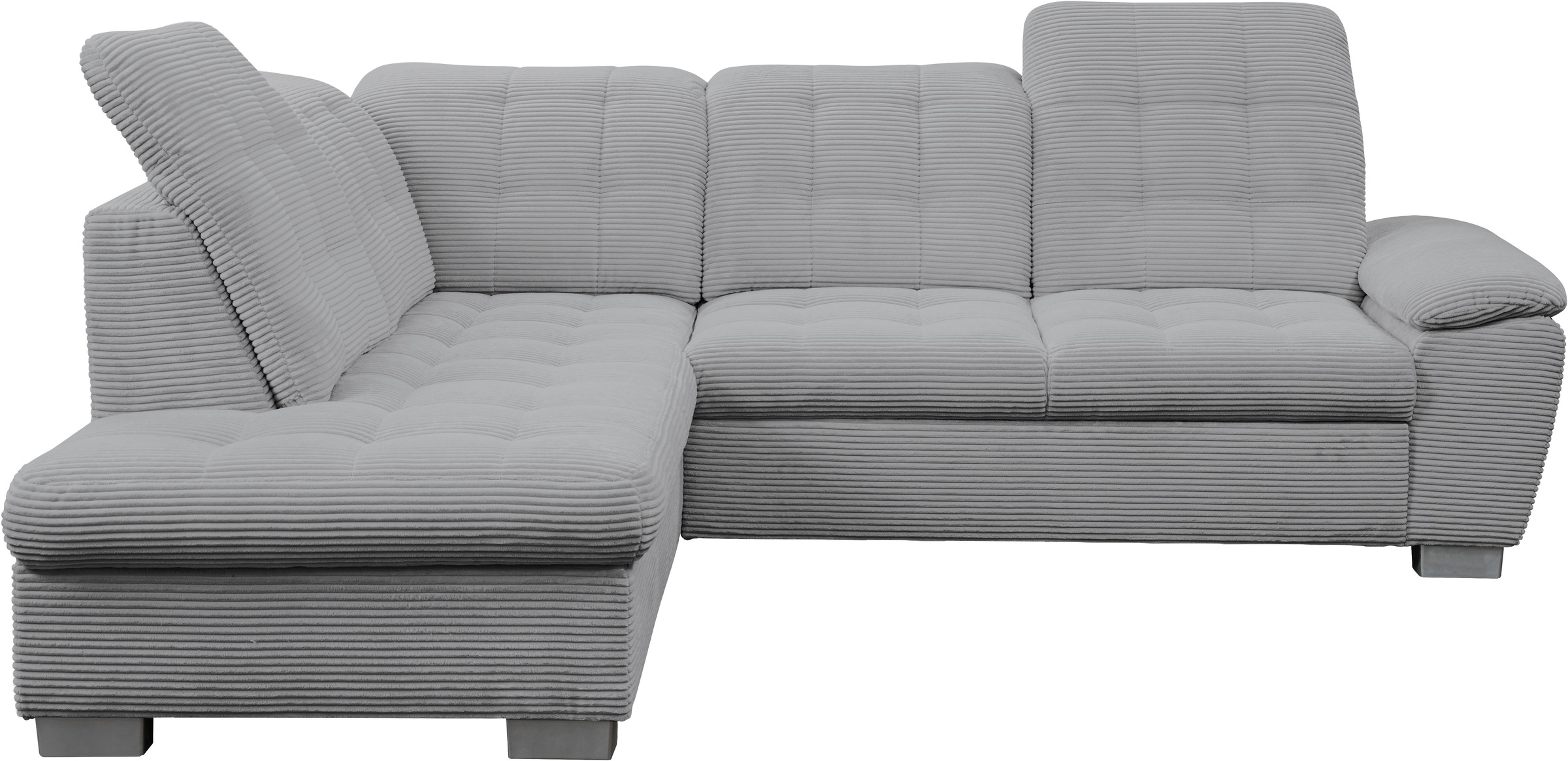 WERK2 Ecksofa "Bonny inkl. Kopfteilverstellung, Bettfunktion, Stauraum, L-F günstig online kaufen