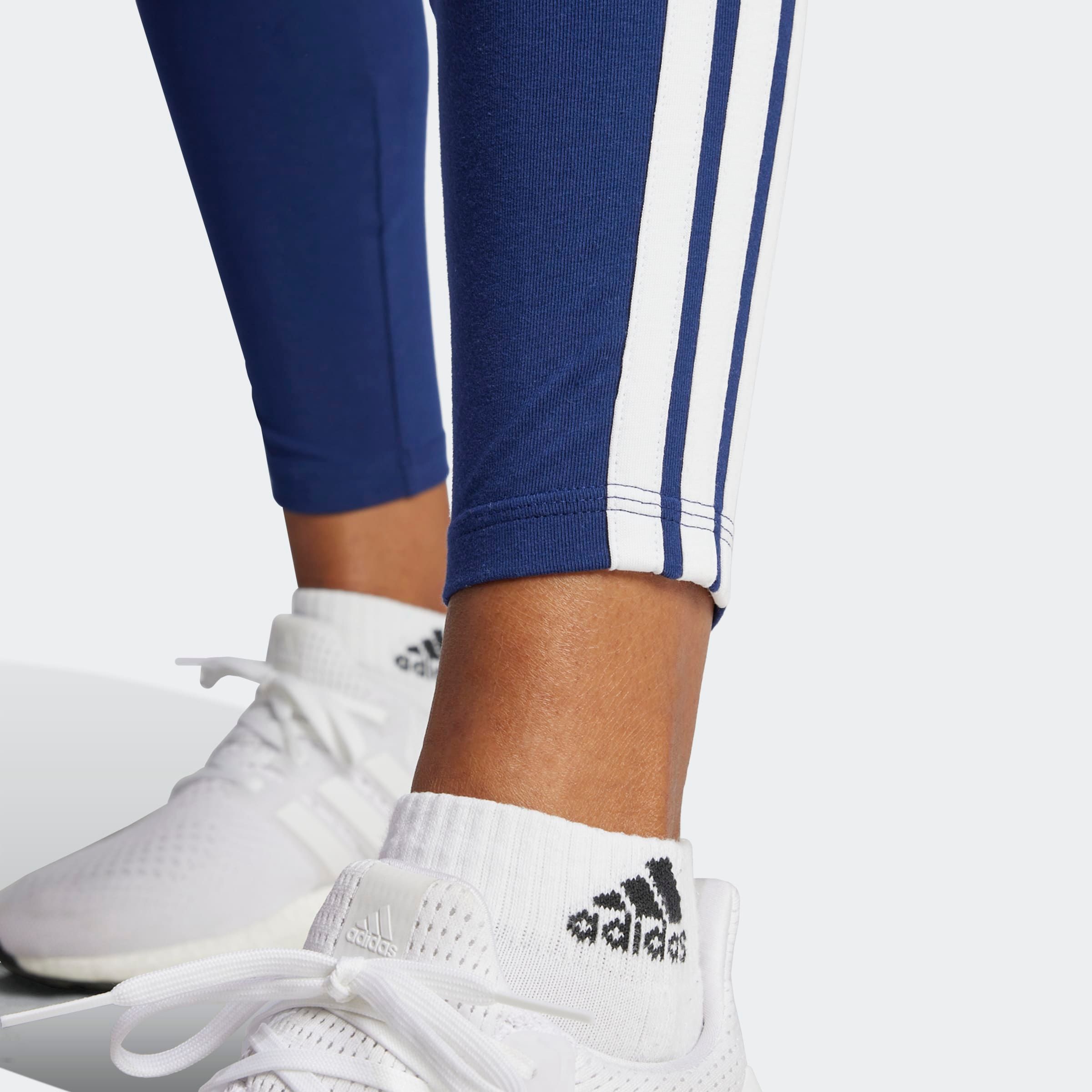 Thumbnail - adidas Sportswear "W 3S SJ LEG" sportlicher Look mit 3-Streifen, aus Baumwolle und Elasthan