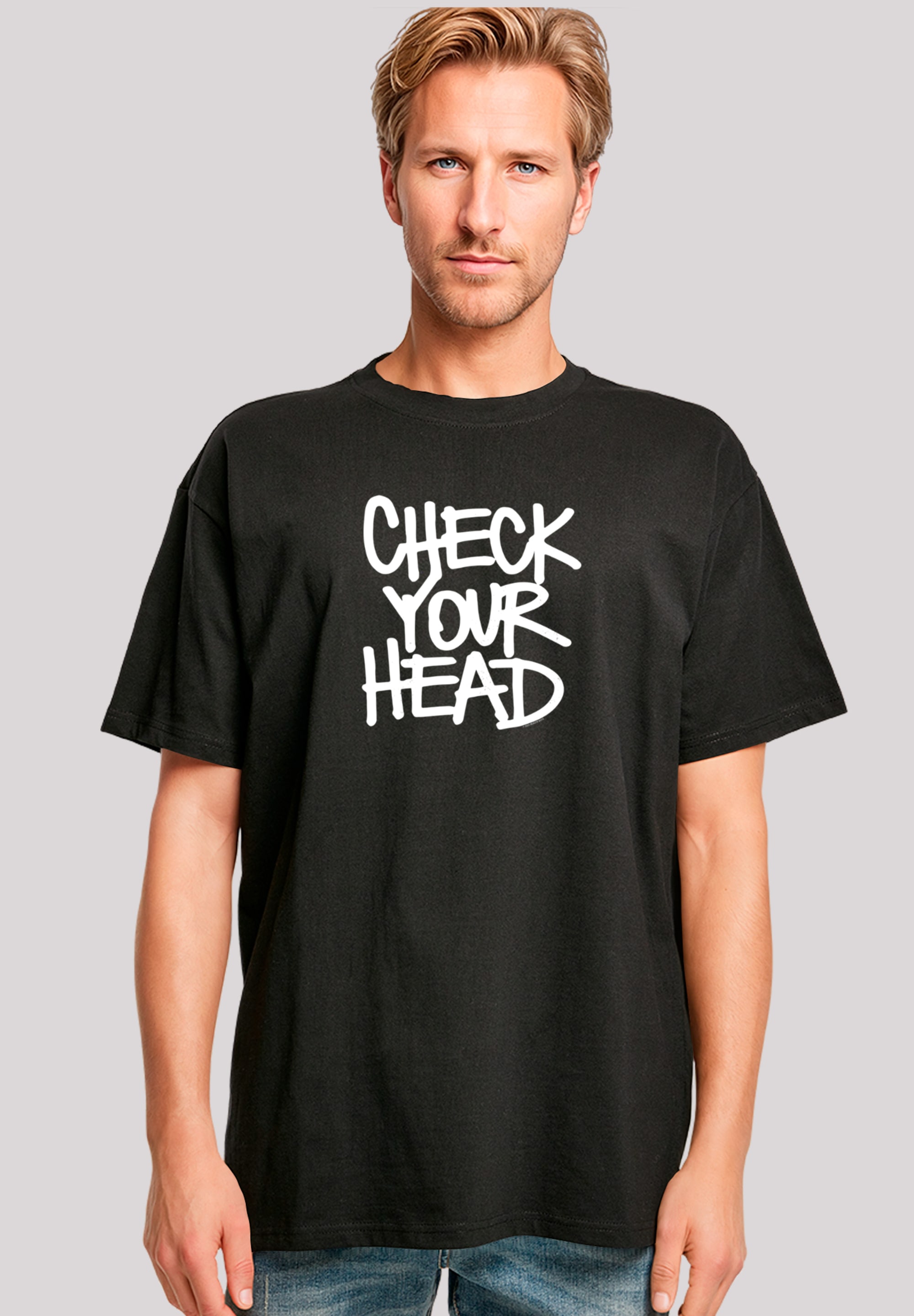 F4NT4STIC Oversize-Shirt "The Beastie Boys Check Your Head", Premium Qualit günstig online kaufen