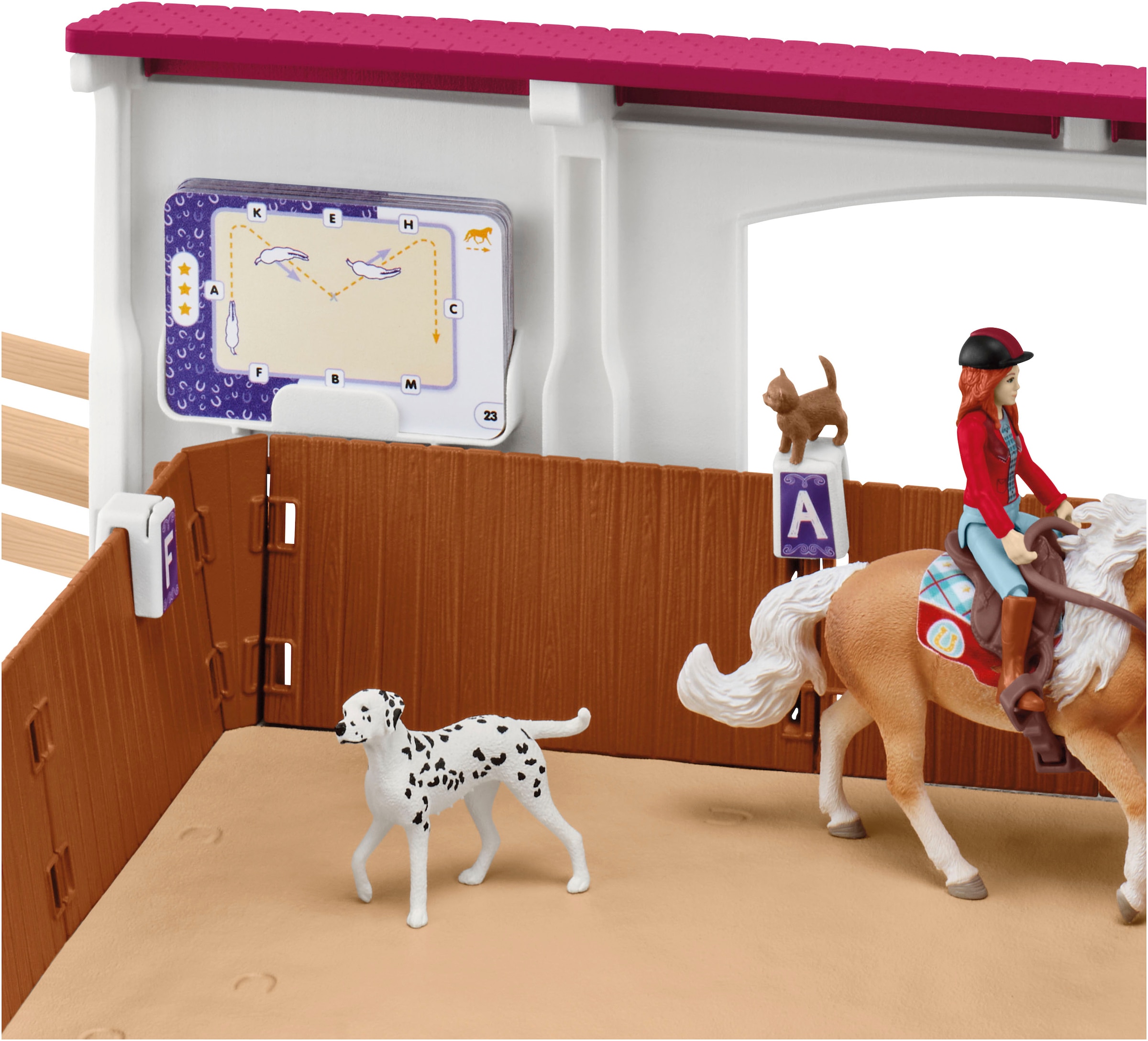 Schleich® Spielfigur »HORSE CLUB, Reithalle Peppertree (42639)«