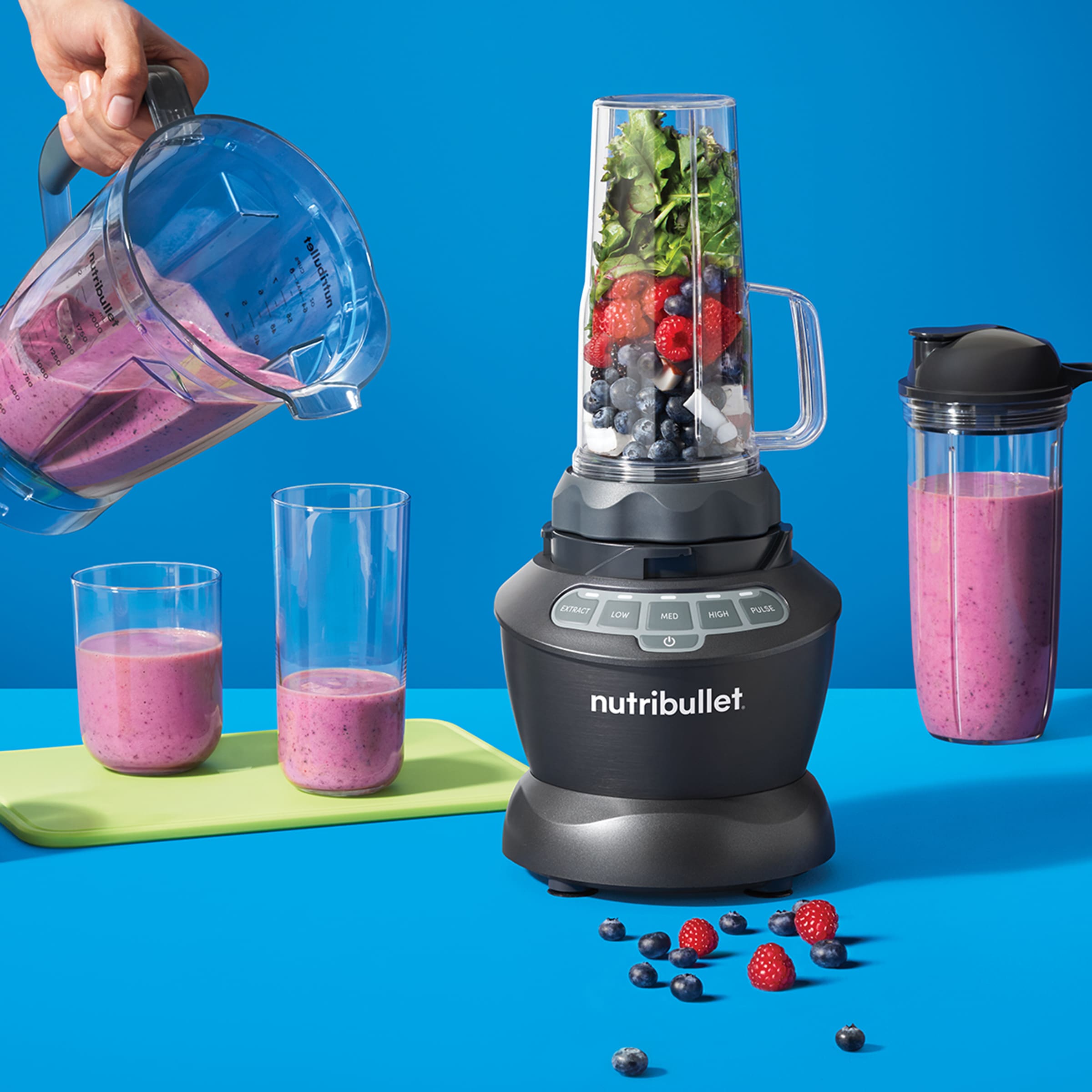 nutribullet Standmixer »Standmixer Combo NBF500DG«, 1200 W