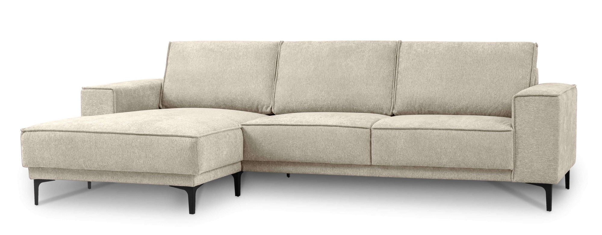 Places of Style Ecksofa »Oland«, 280 cm, im zeitlosem Design und hochwertiger Verabeitung