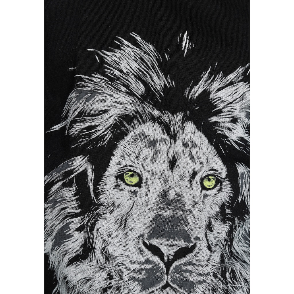 KIDSWORLD Langarmshirt »WHITE LION«