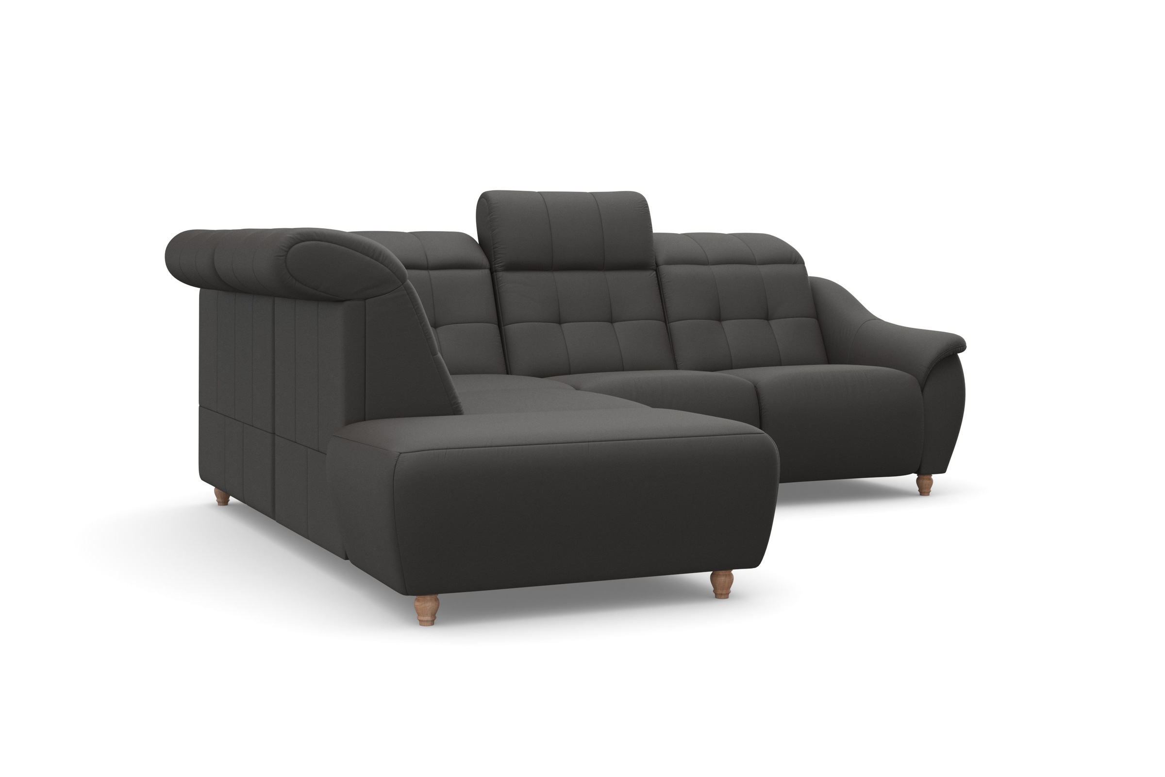 Thumbnail - Home affaire Ecksofa "Boston L-Form" Kopfteilverstellung an jeder Sitzfläche, wahlweise Relaxfunktion