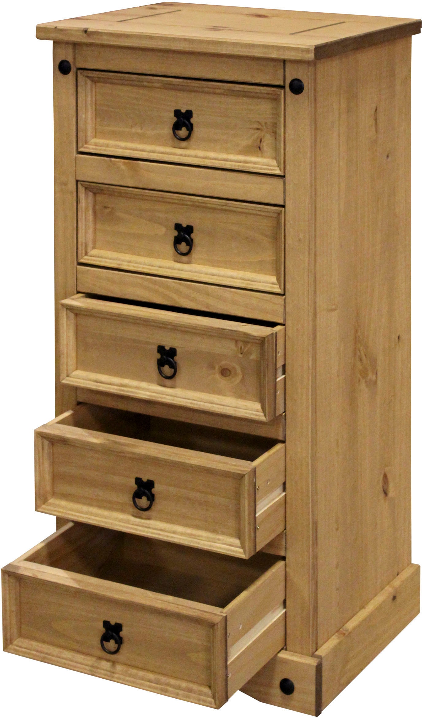 Home affaire Kommode, (1 St.), Holzoberfläche honigfarbend gewachst