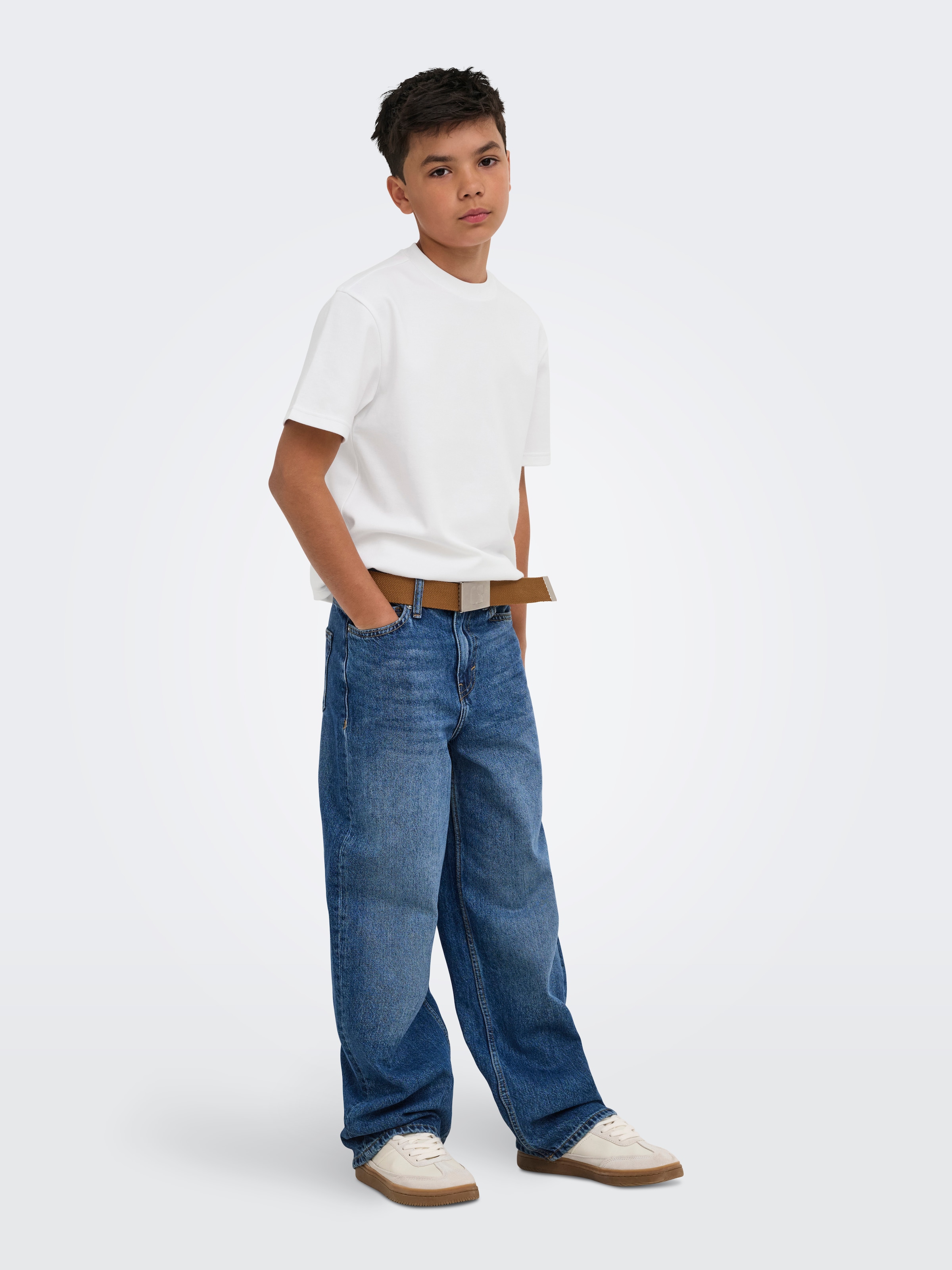 ONLY & SONS junior Rundhalsshirt »OSJCASPIAN AIRFLEX BOXY SS TEE JRS« Baumwollmischung, regular fit