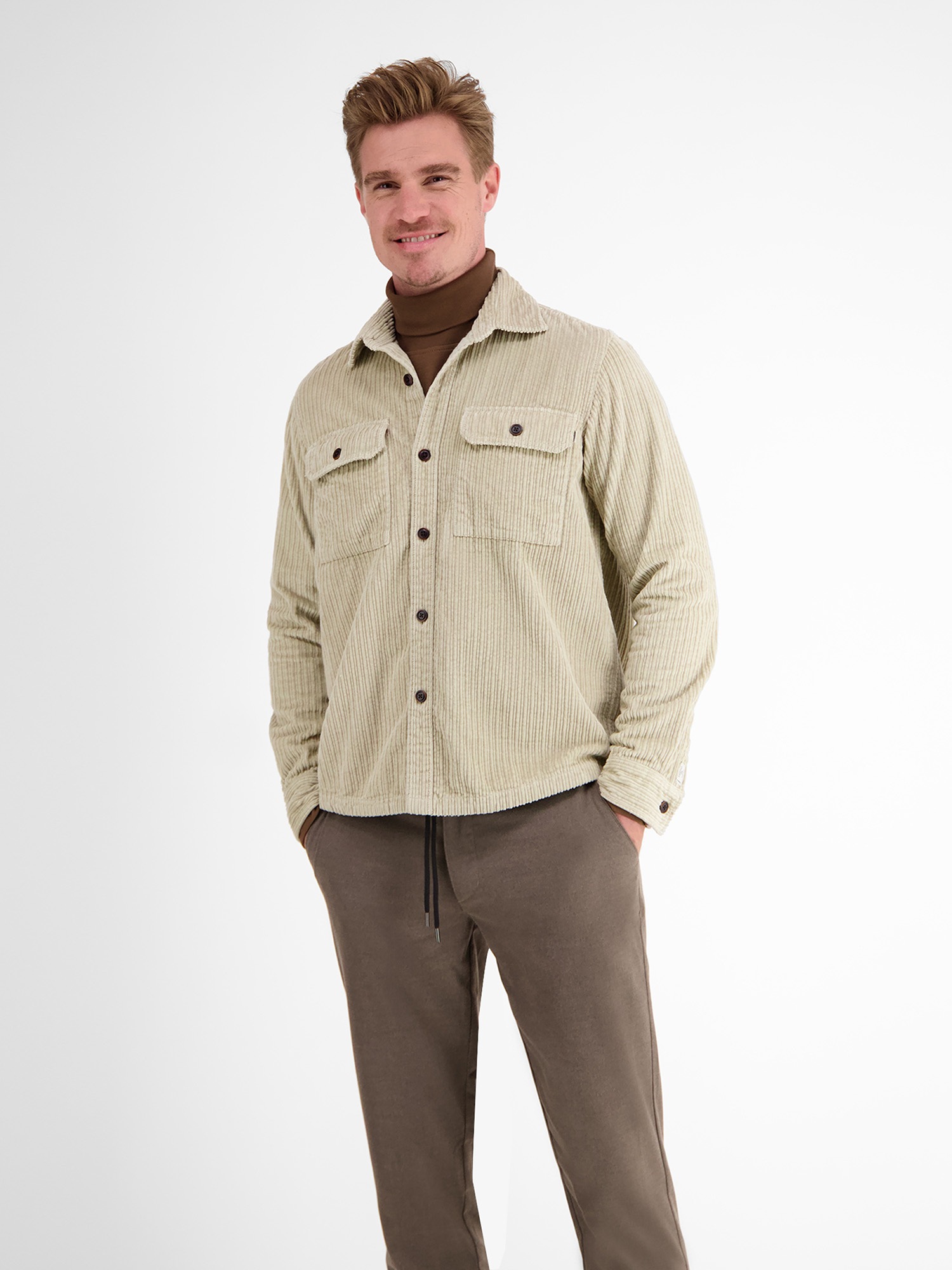 LERROS Langarmhemd »LERROS Overshirt *Corduroy*« ▷ bestellen | BAUR