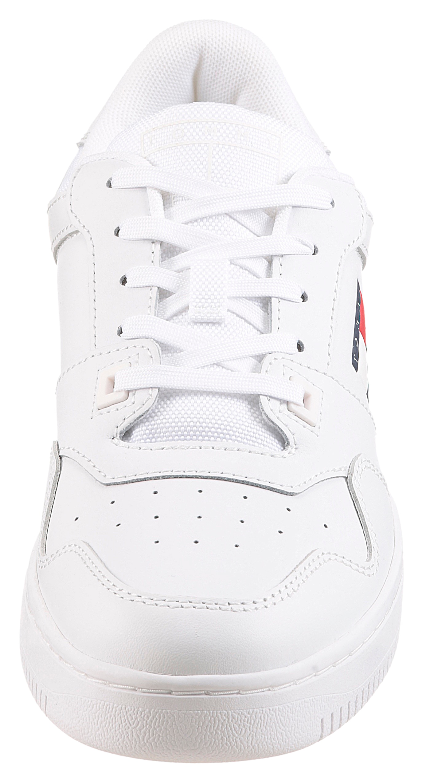 Tommy Jeans Sneaker »TJM RETRO BASKET ESS«, Freizeitschuh, Halbschuh, Schnürschuh mit Schaftrandpolsterung