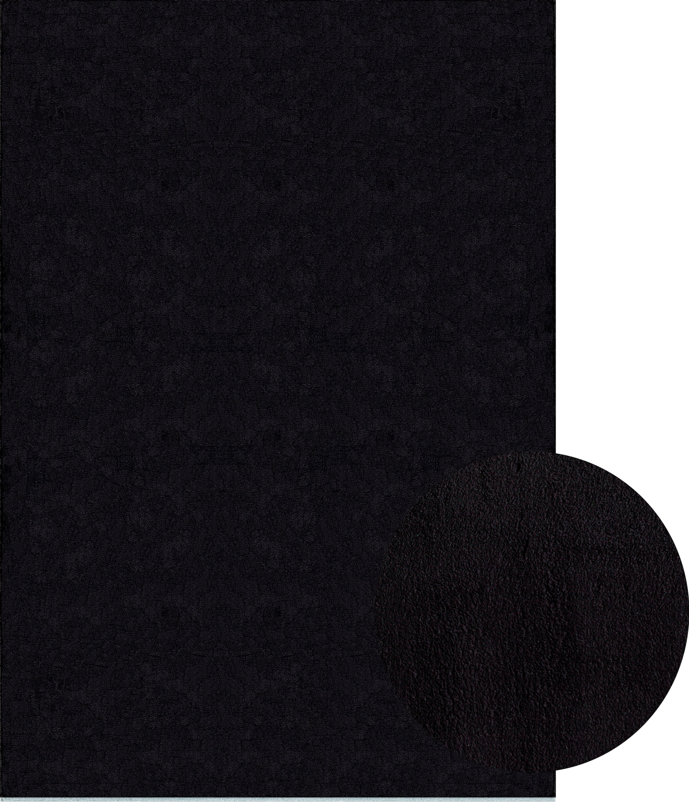 Black Friday merinos Teppich »Loft 37, Kunstfellteppich«, rechteckig, weich  und kuschelig, Fell Haptik, Anti-Rutsch-Unterseite, waschbar | BAUR | Kurzflor-Teppiche