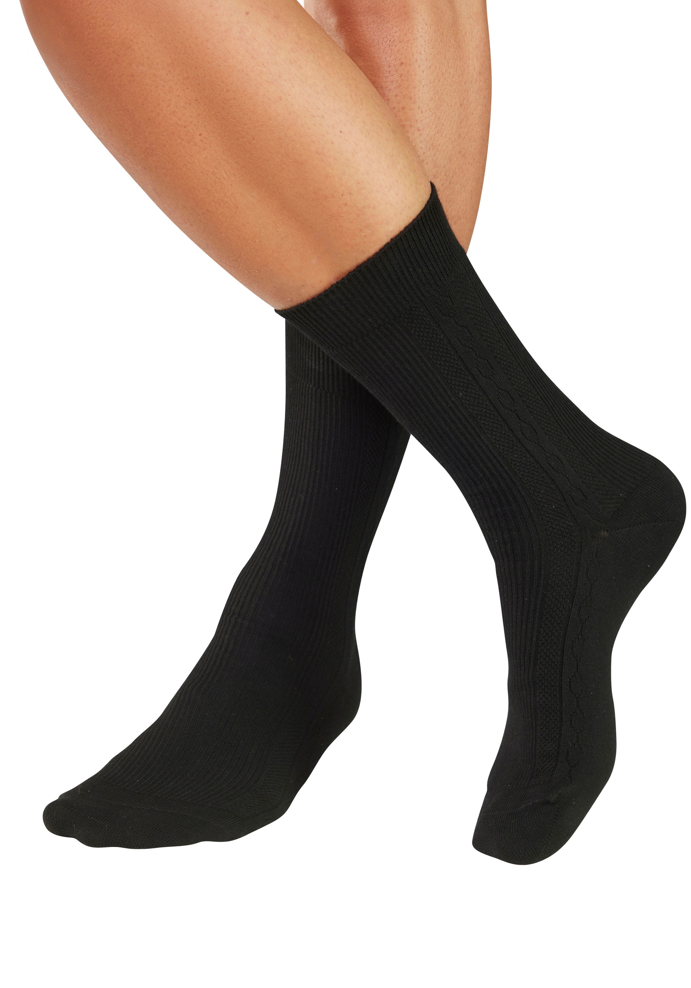 Thumbnail - H.I.S Businesssocken Packung, 5 Paar tlg. mit dezent eingestrickten Designs