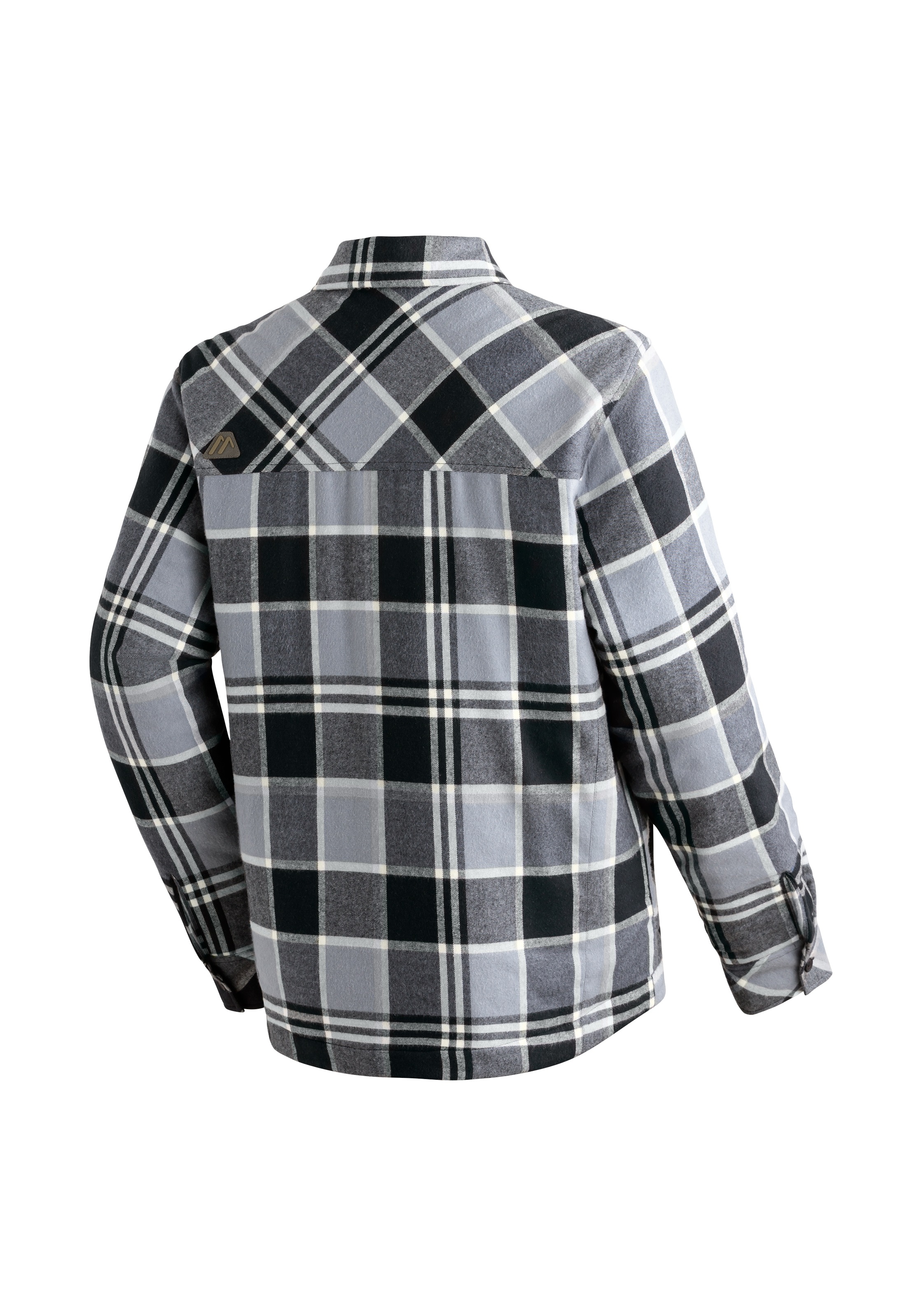 Maier Sports Funktionshemd »Camquadri M«, wattiertes Herren Hemd warmes Fleecematerial