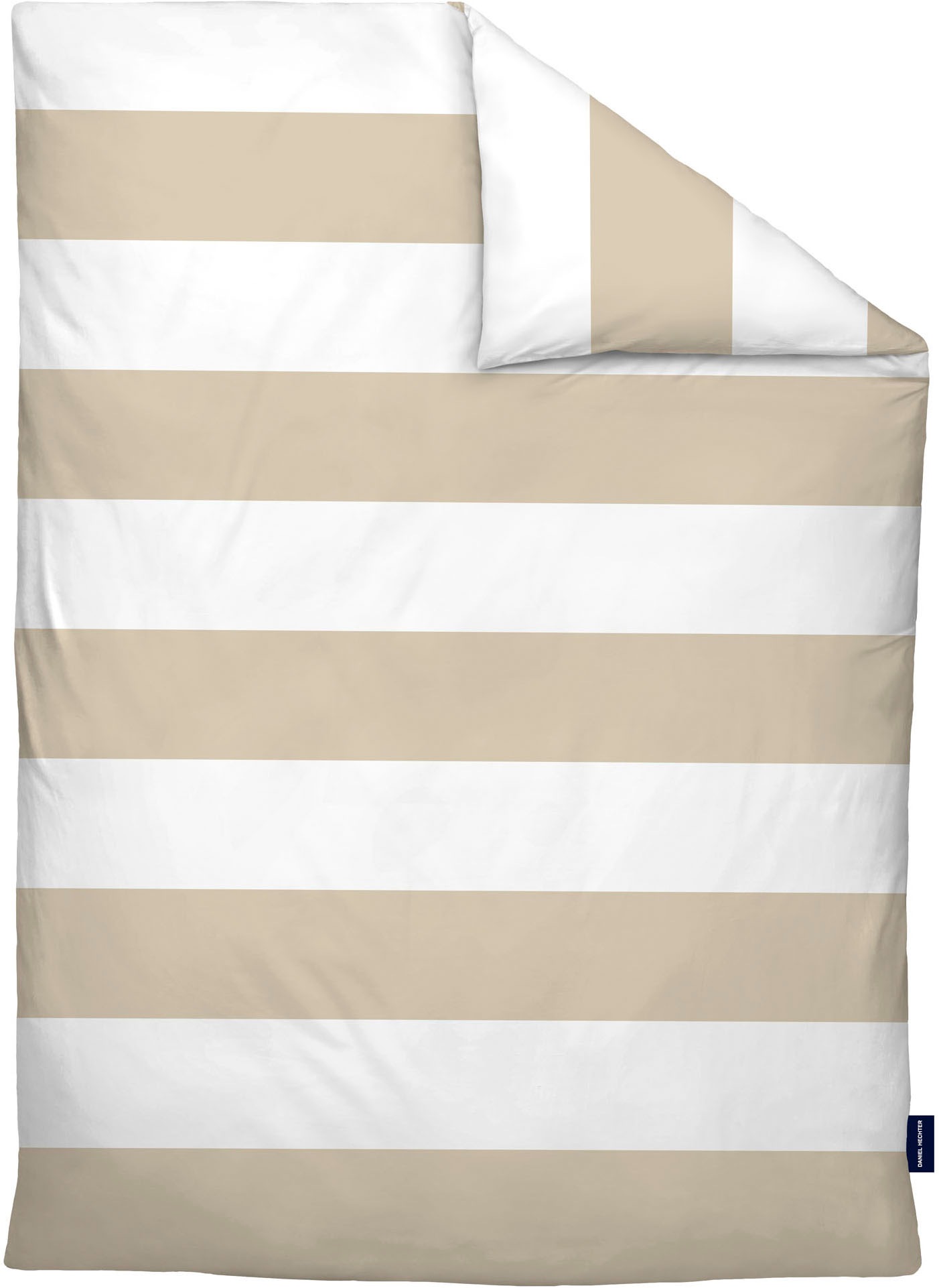 Thumbnail - Daniel Hechter Bettwäsche "0041301" 2 Stk. hautsympathisch, Reißverschluss, ganzjährig nutzbar, LOGO + Paspel