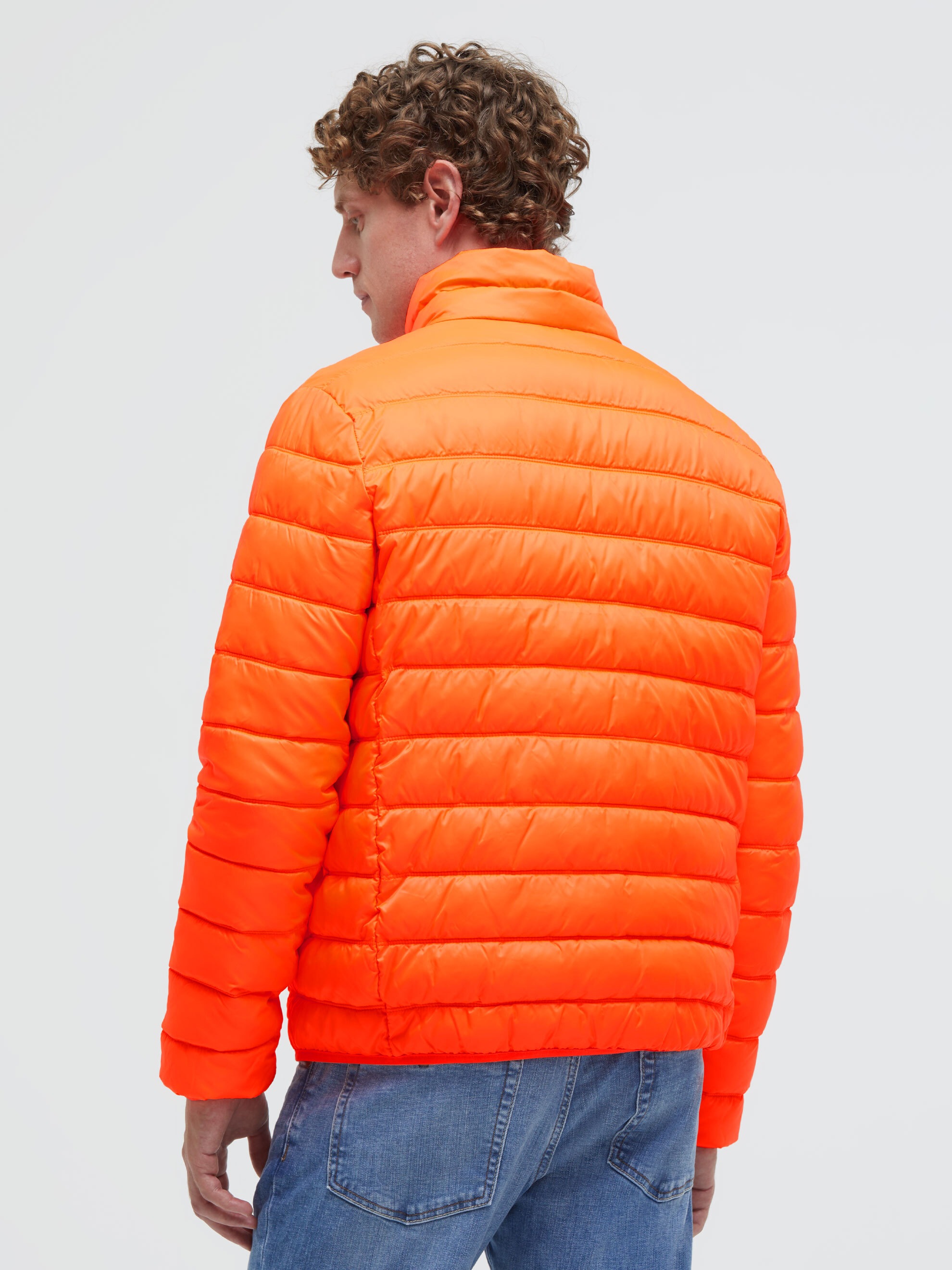 CAMP DAVID Steppjacke ohne Kapuze mit elastischem Saumabschluss