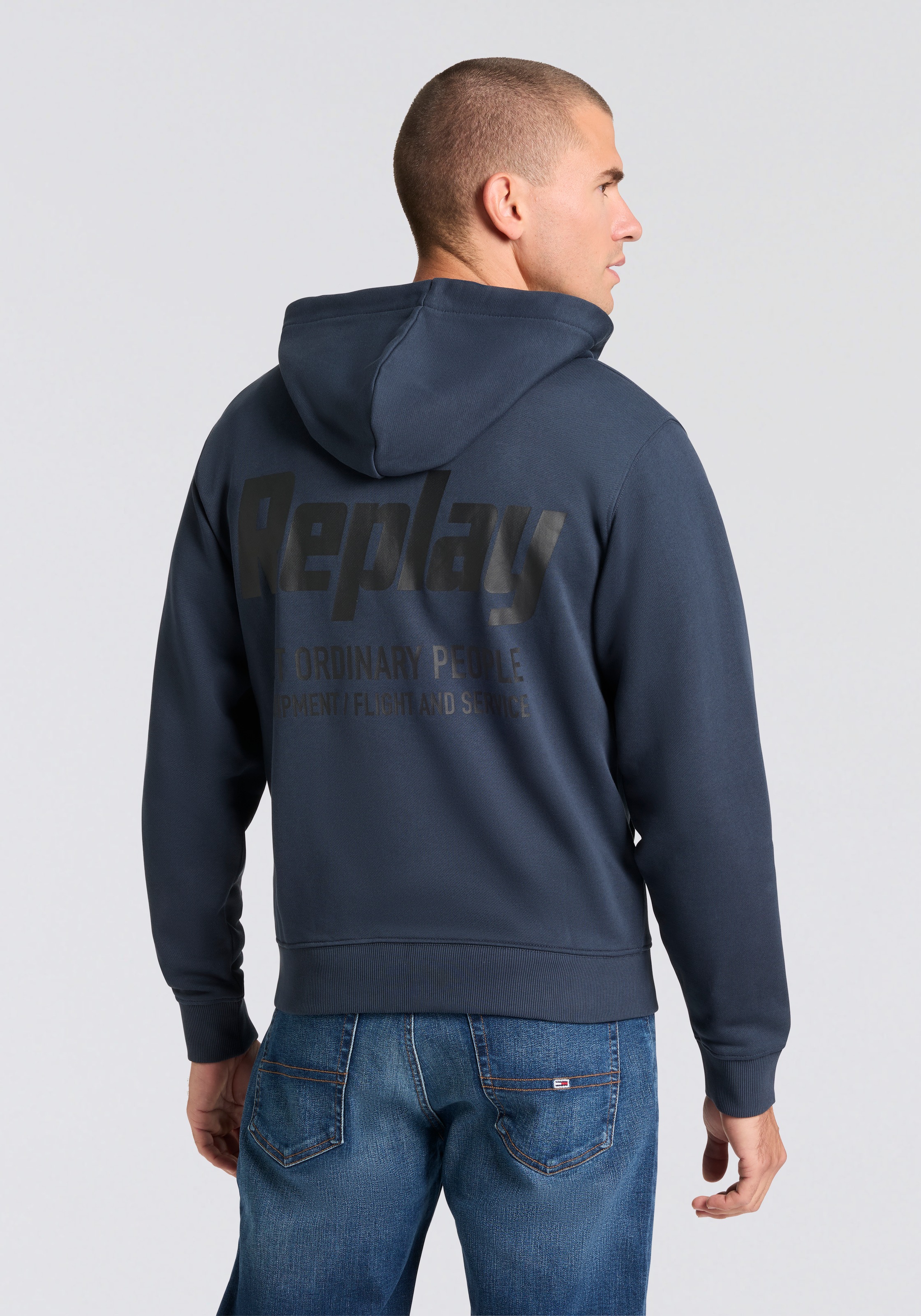 Replay Kapuzensweatjacke