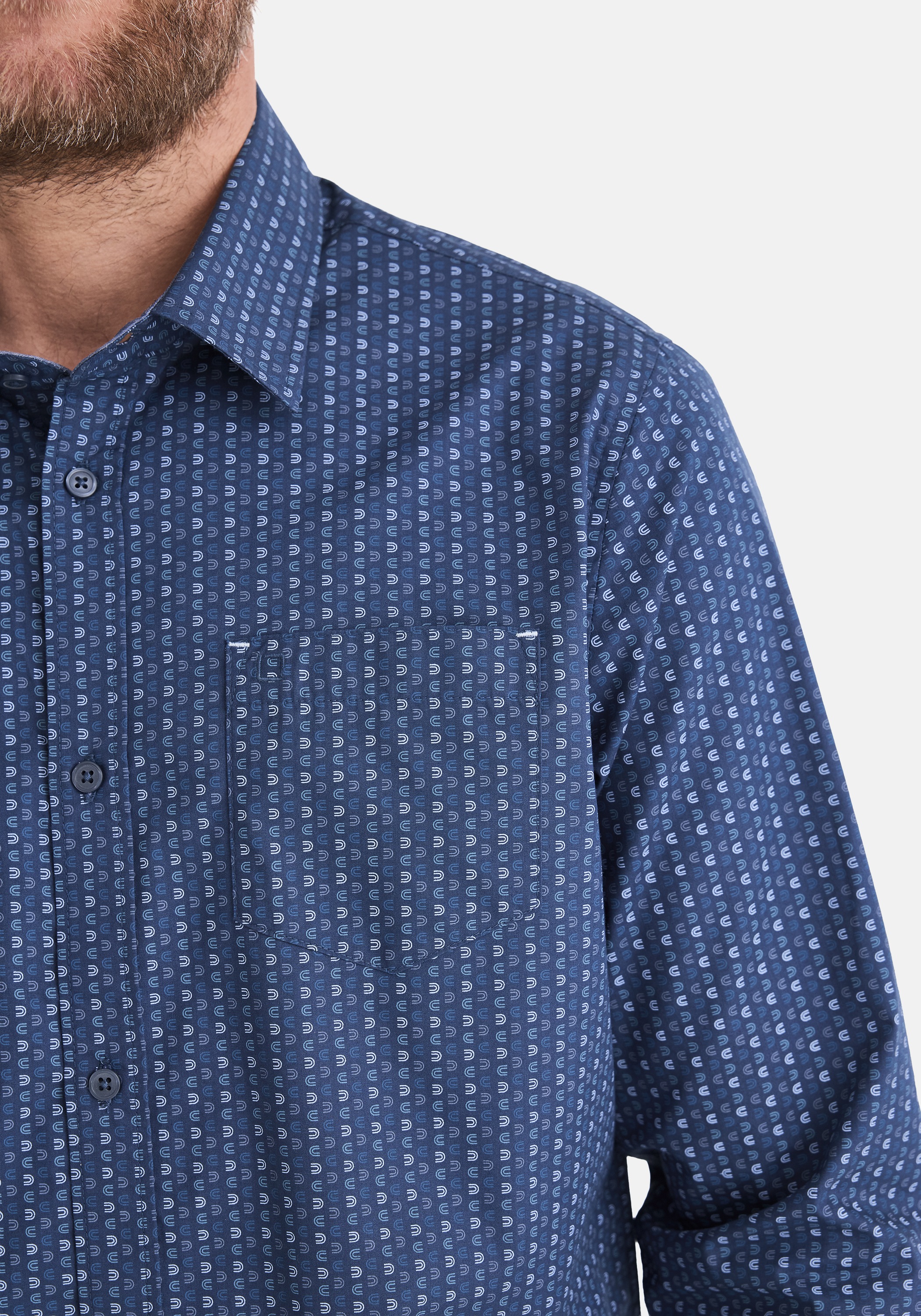 Thumbnail - Stooker Men Langarmhemd "HUGH Hemd Langarm Regular Fit", Langarm Hemd Regular Fit für Herren