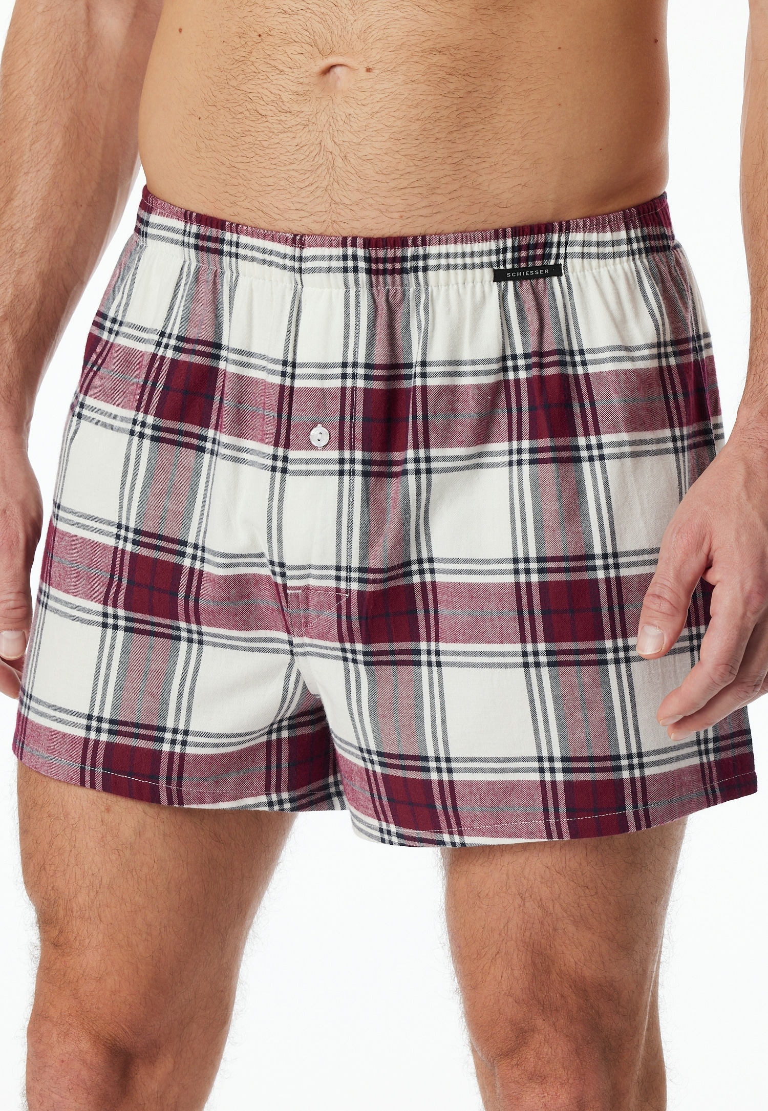 Schiesser Boxershorts »"X-Mas"«, (2er-Pack), mit schwarzem SCHIESSER Weblabel