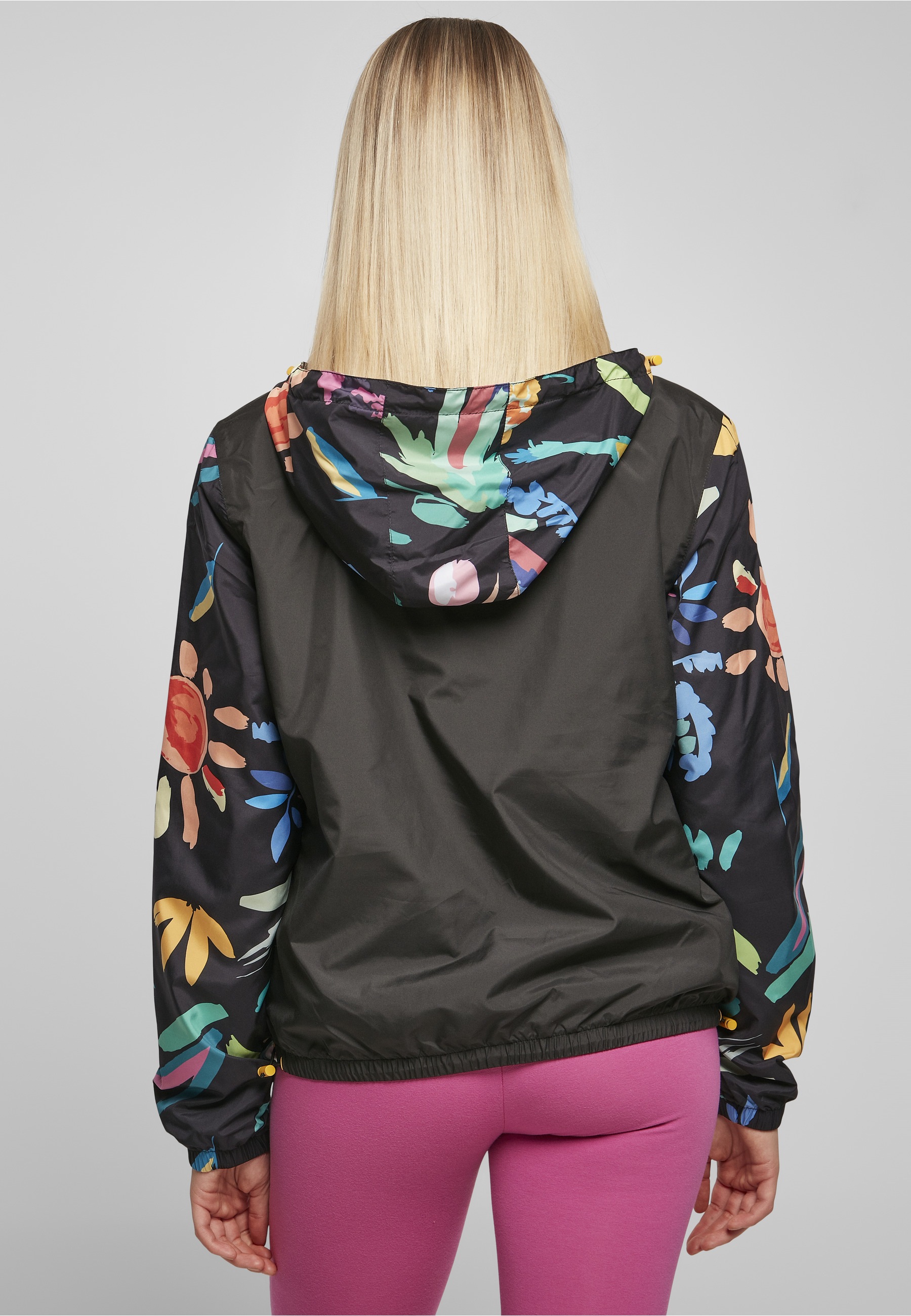 URBAN CLASSICS Langmantel »Urban Classics Damen Ladies Mixed Pull Over Jacket«