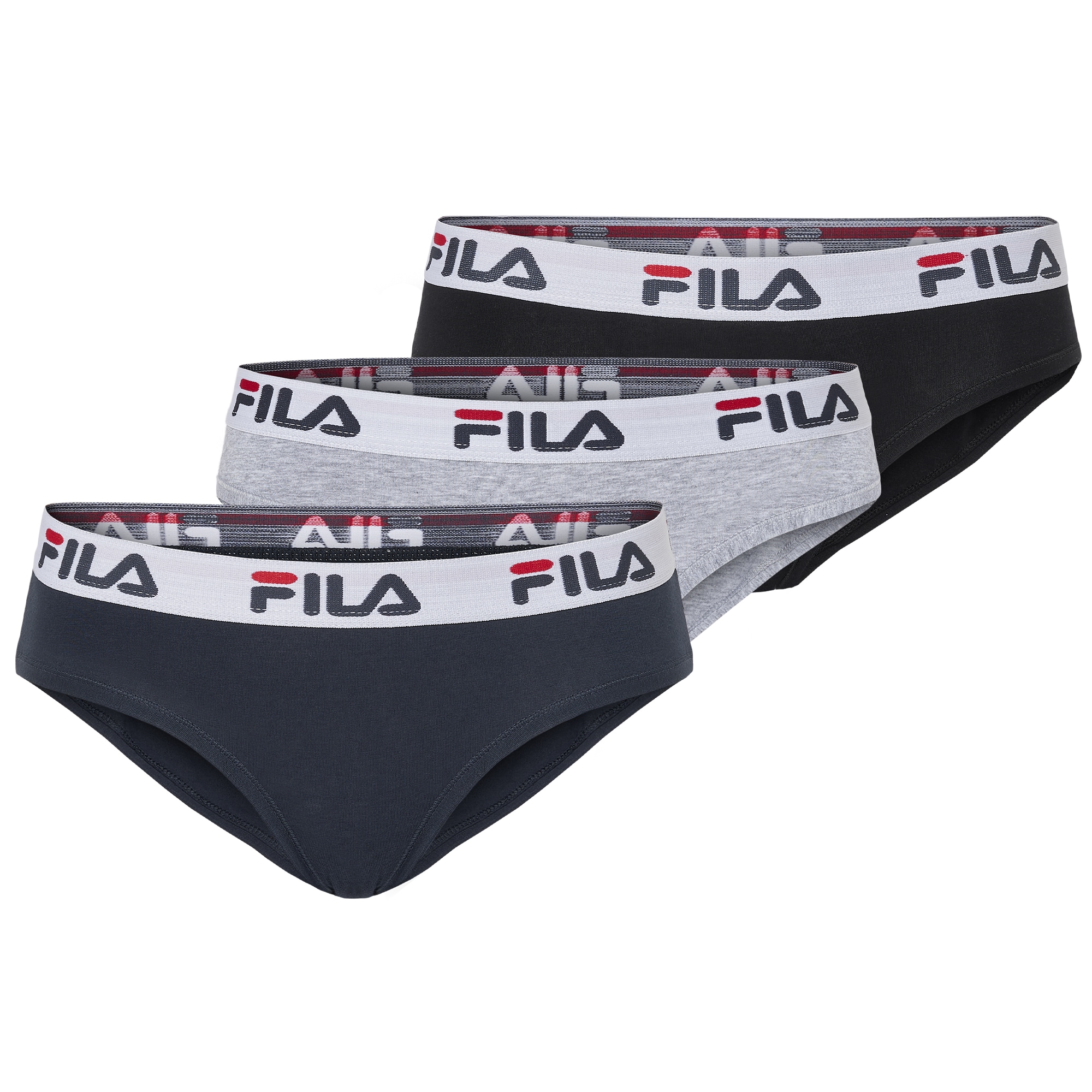 Fila "WOMAN BRIEF" 3er Pack, mit elastischem Logobund günstig online kaufen