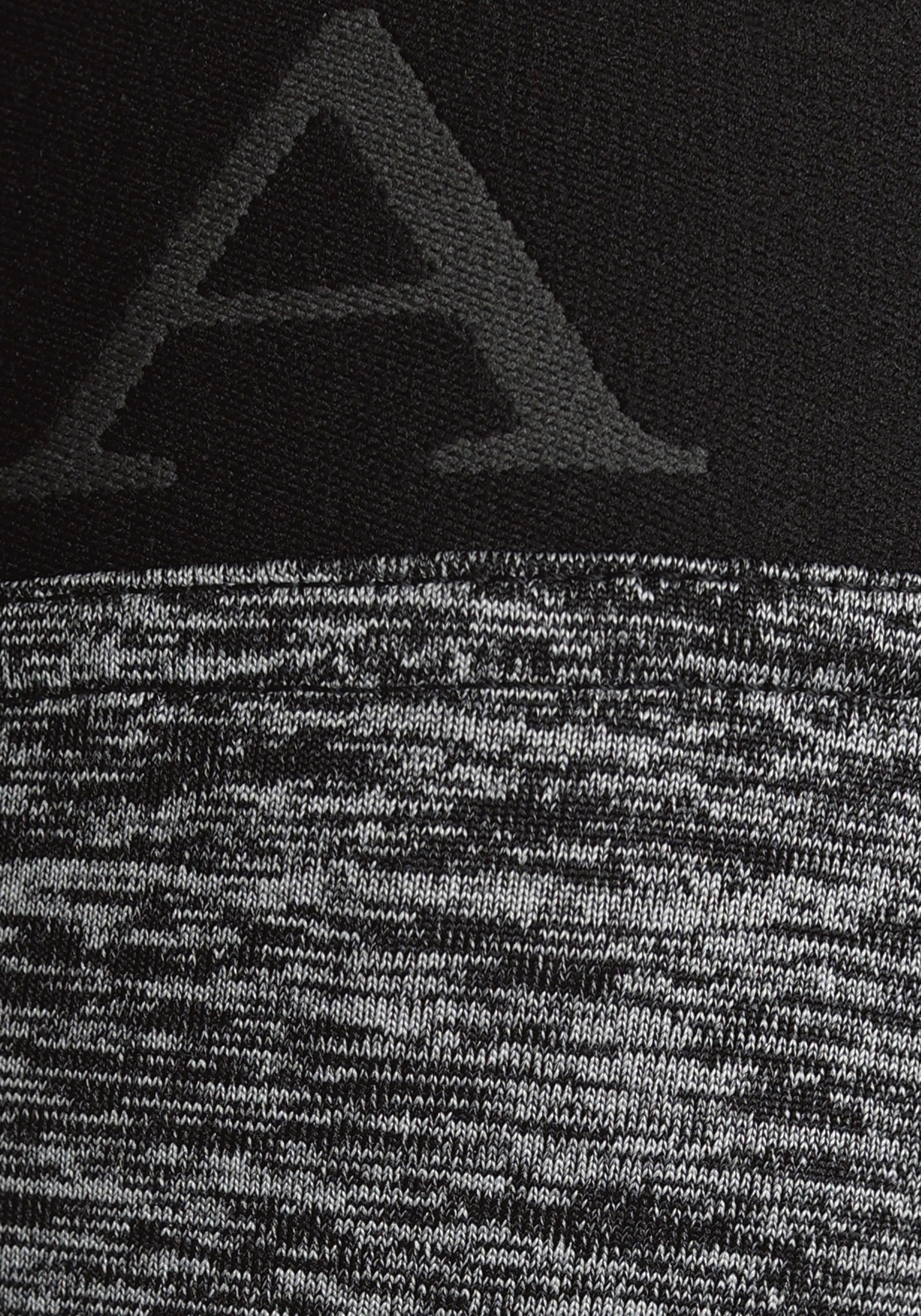 LASCANA ACTIVE Leggings, meliert, mit elastischem Bund und darin eingewebtem Schriftzug