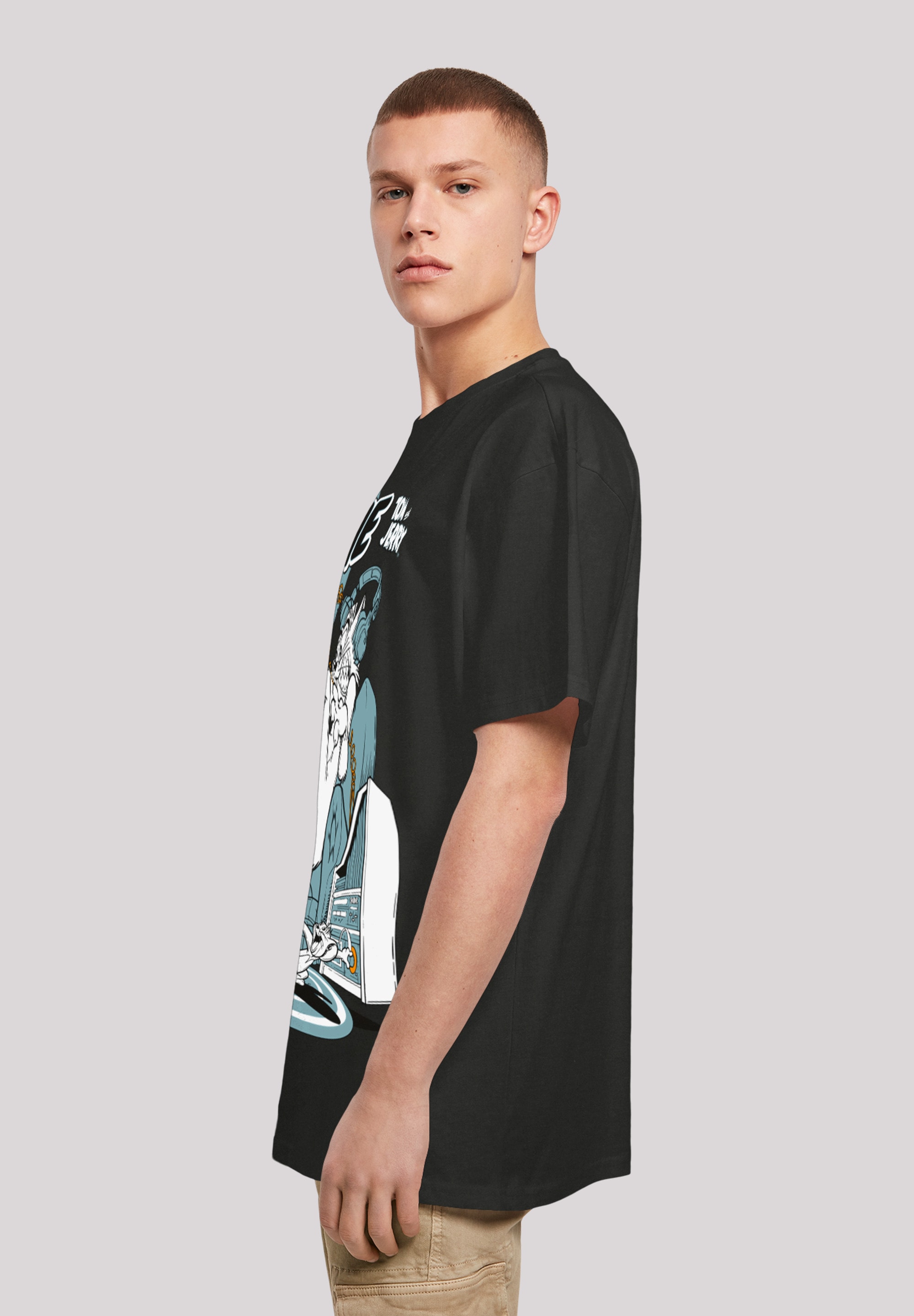 F4NT4STIC T-Shirt »Tom und Jerry Perfectly In Tune«, Print