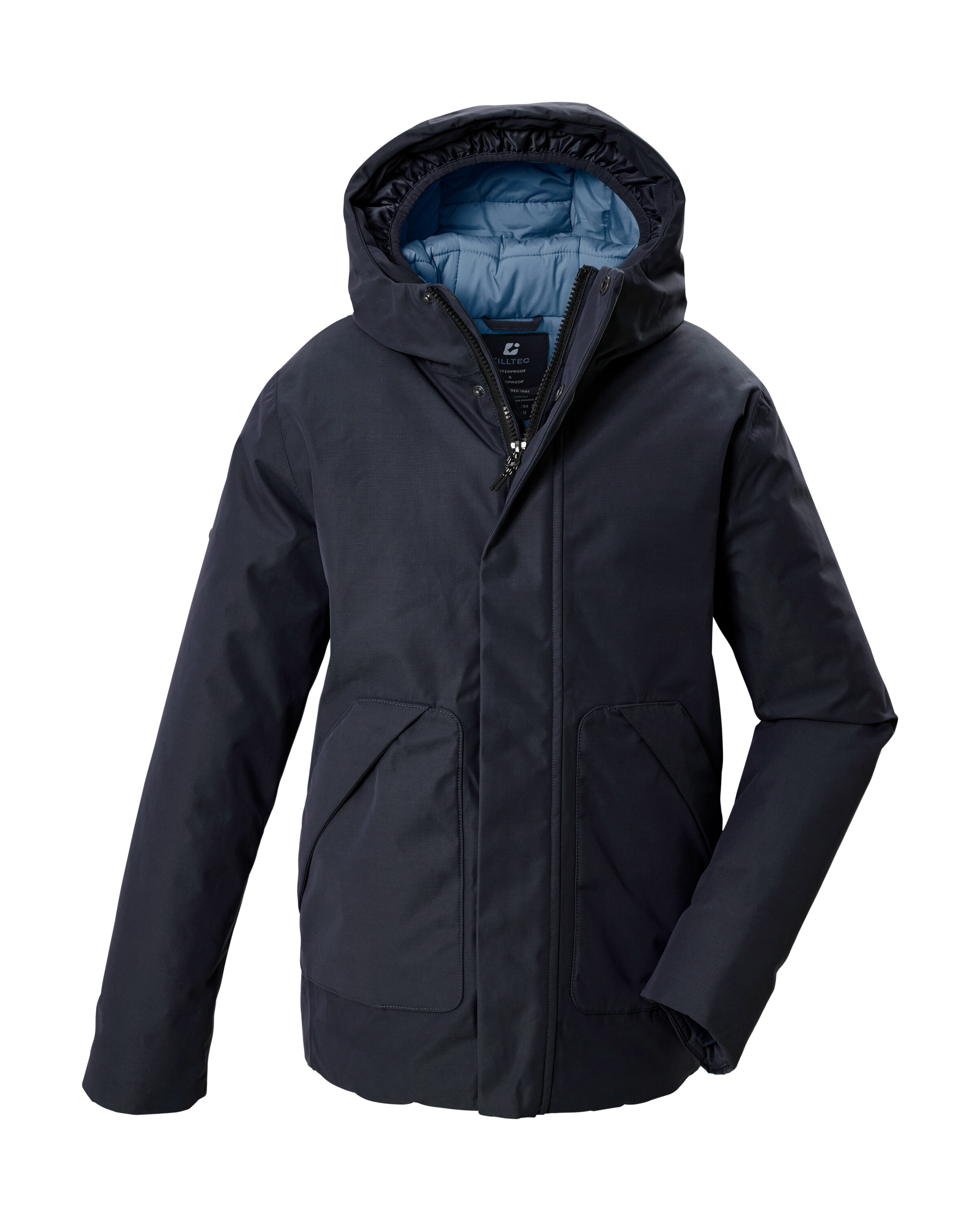 Killtec Funktionsjacke "KOW 184 BYS JCKT" Wattierte, wasserdichte Kids-Jacke mit Teflon EcoElite™ Imprägnierung