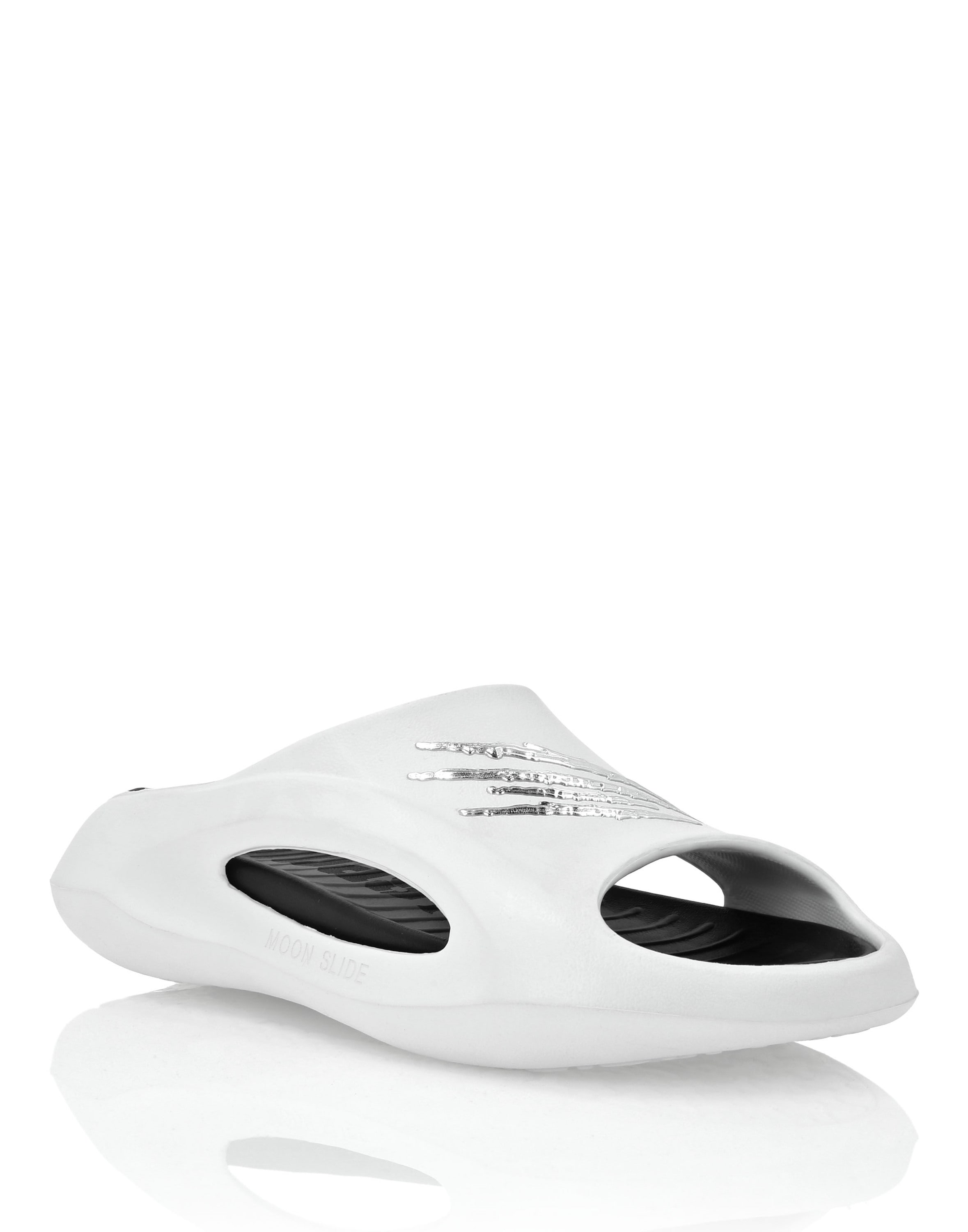PLEIN SPORT Strandschuh "Flache Gummisandalen" günstig online kaufen