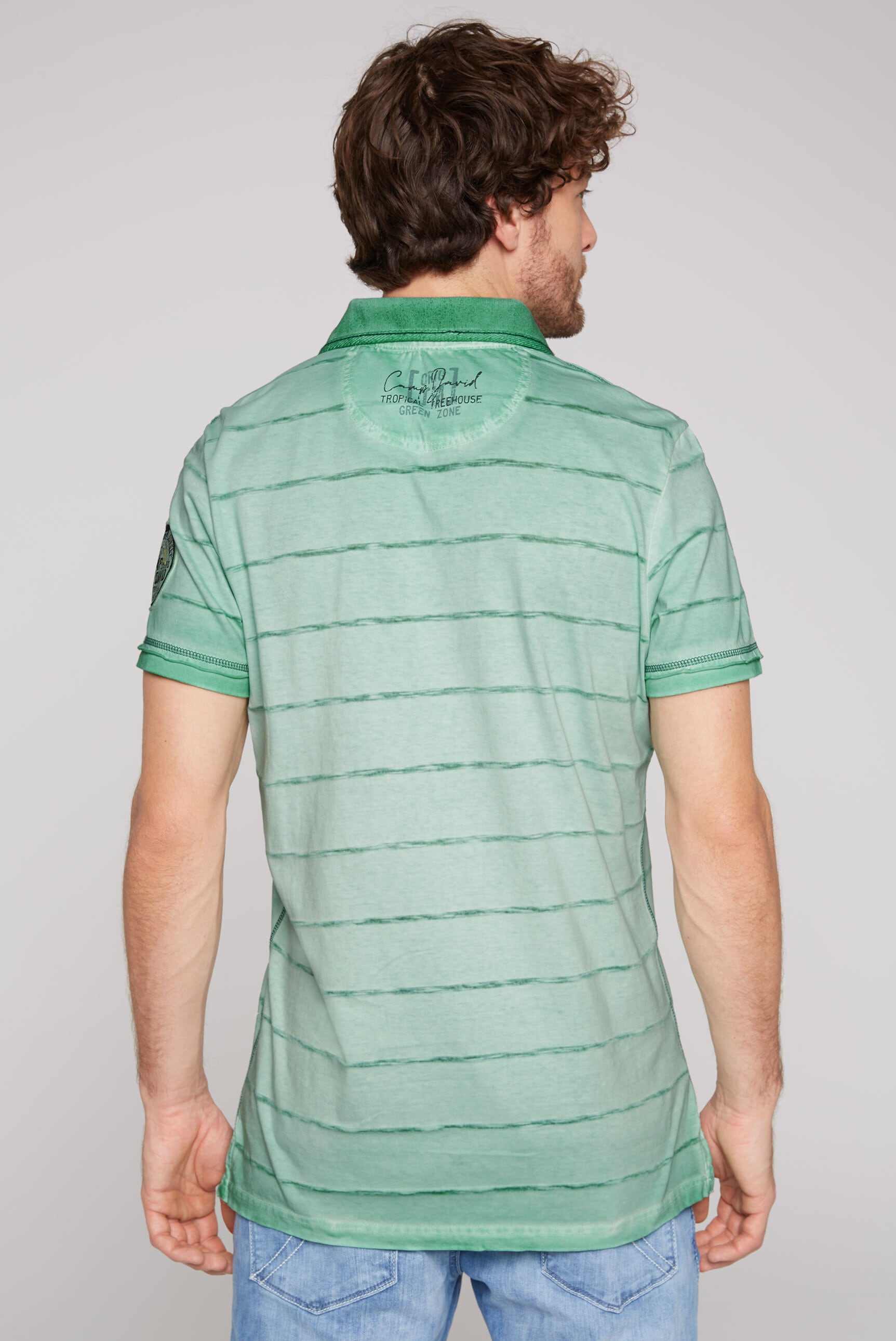 CAMP DAVID Poloshirt, mit Brusttasche