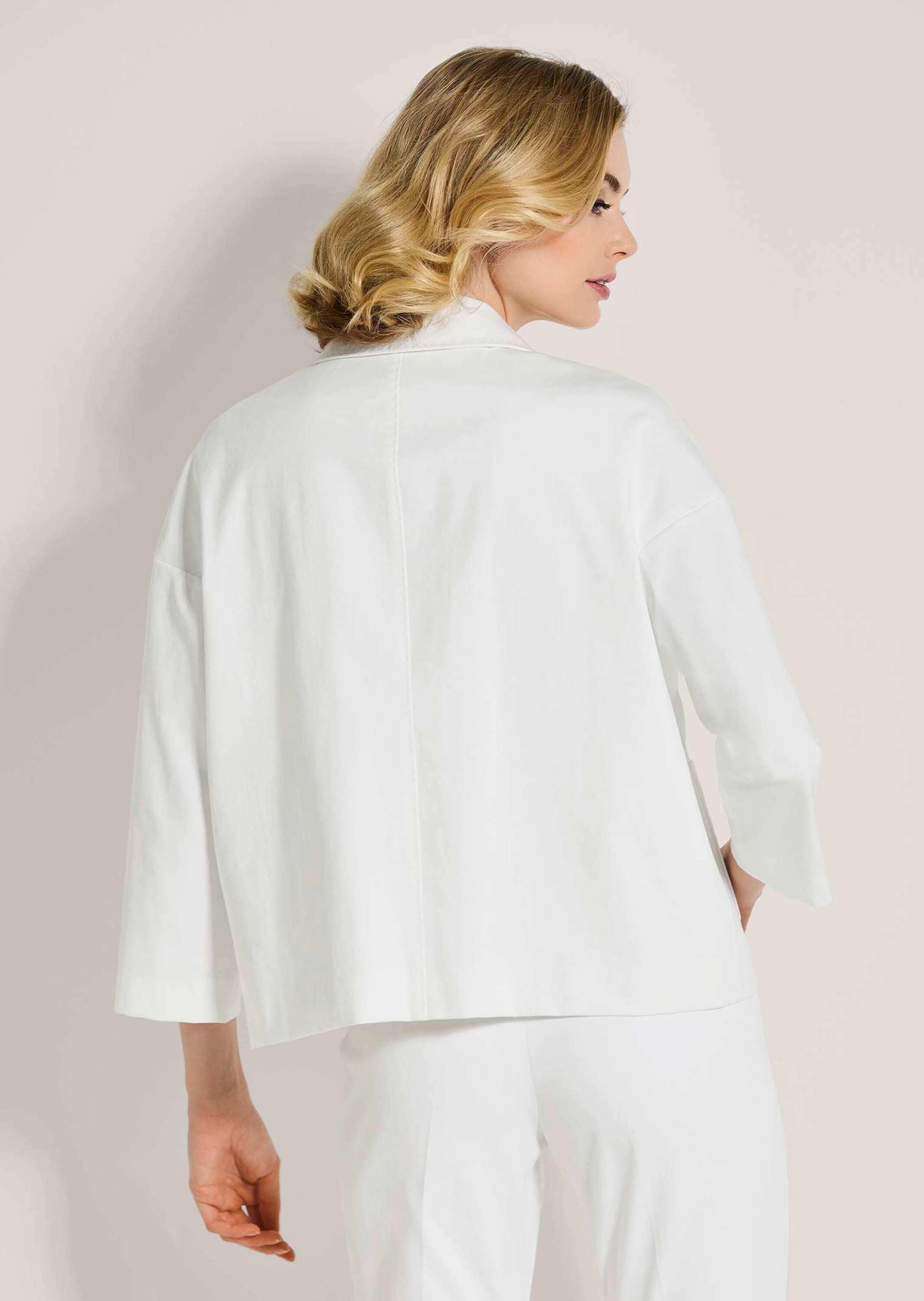 MADELEINE Kurzblazer »Blazer Kurzblazer mit Zierstich«