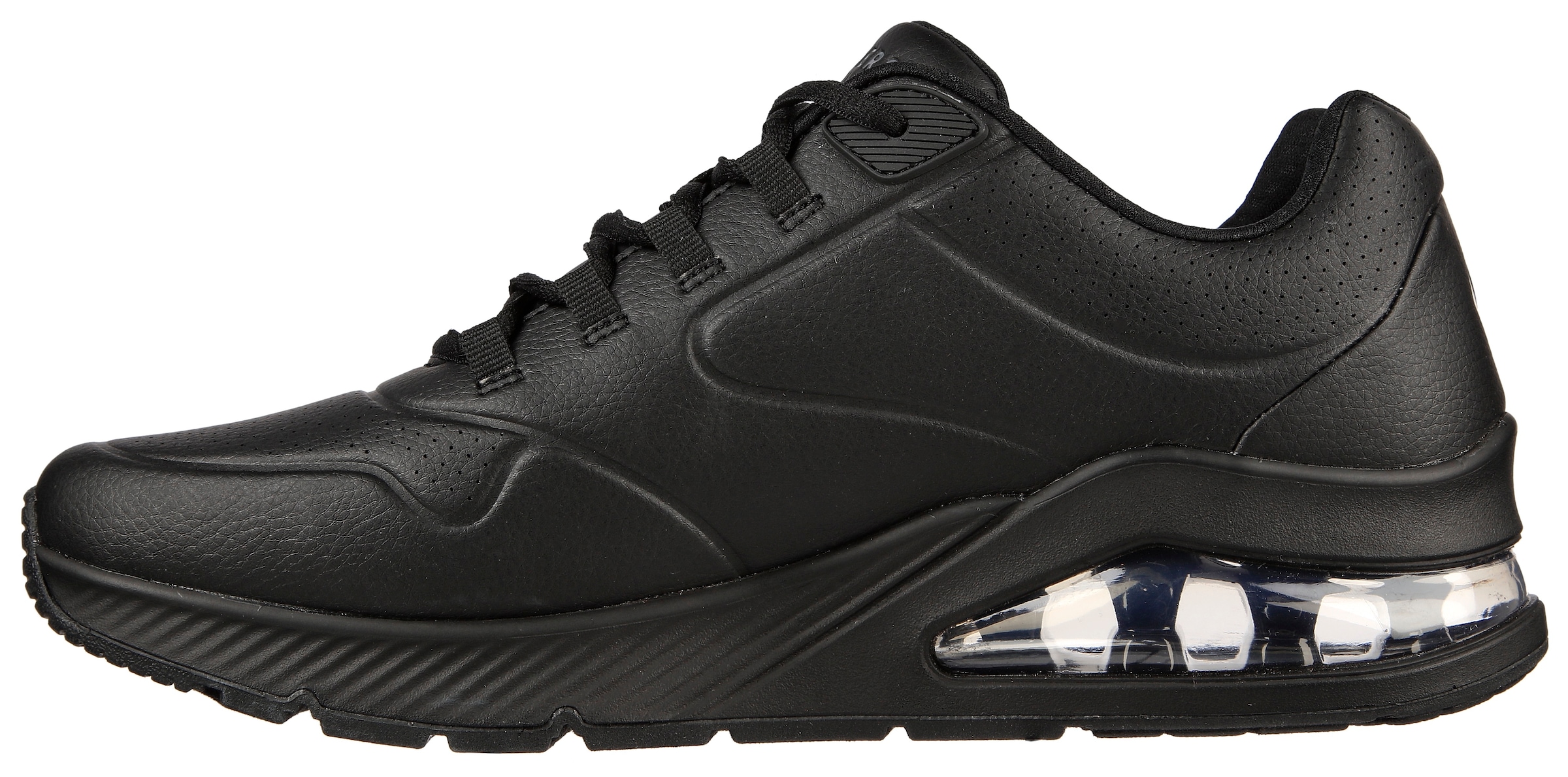 Skechers Sneaker »UNO 2«, im monochromen Look, Freizeitschuh, Halbschuh, Schnürschuh