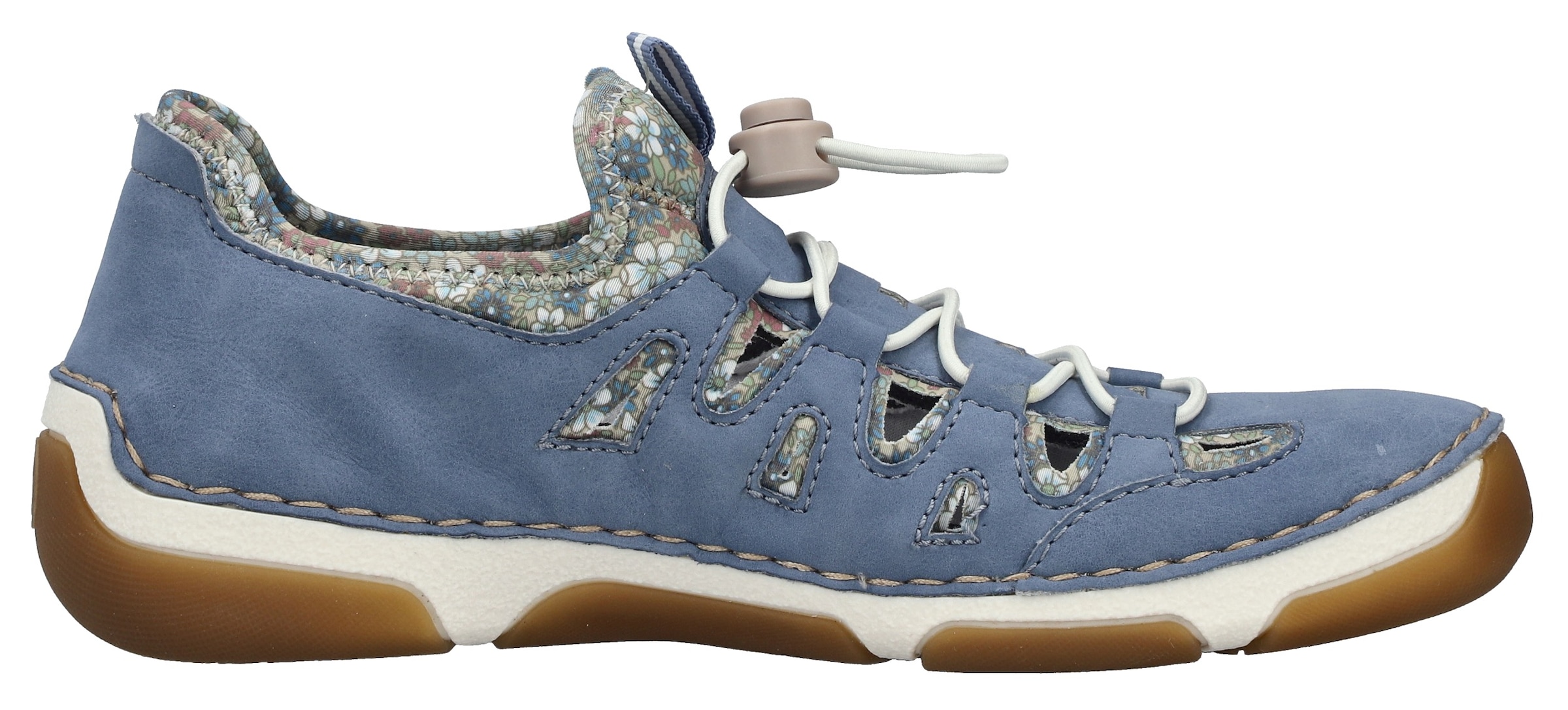 Rieker Slip-On Sneaker  Barfußschuh, Halbschuh, Slipper mit Schnellverschluss