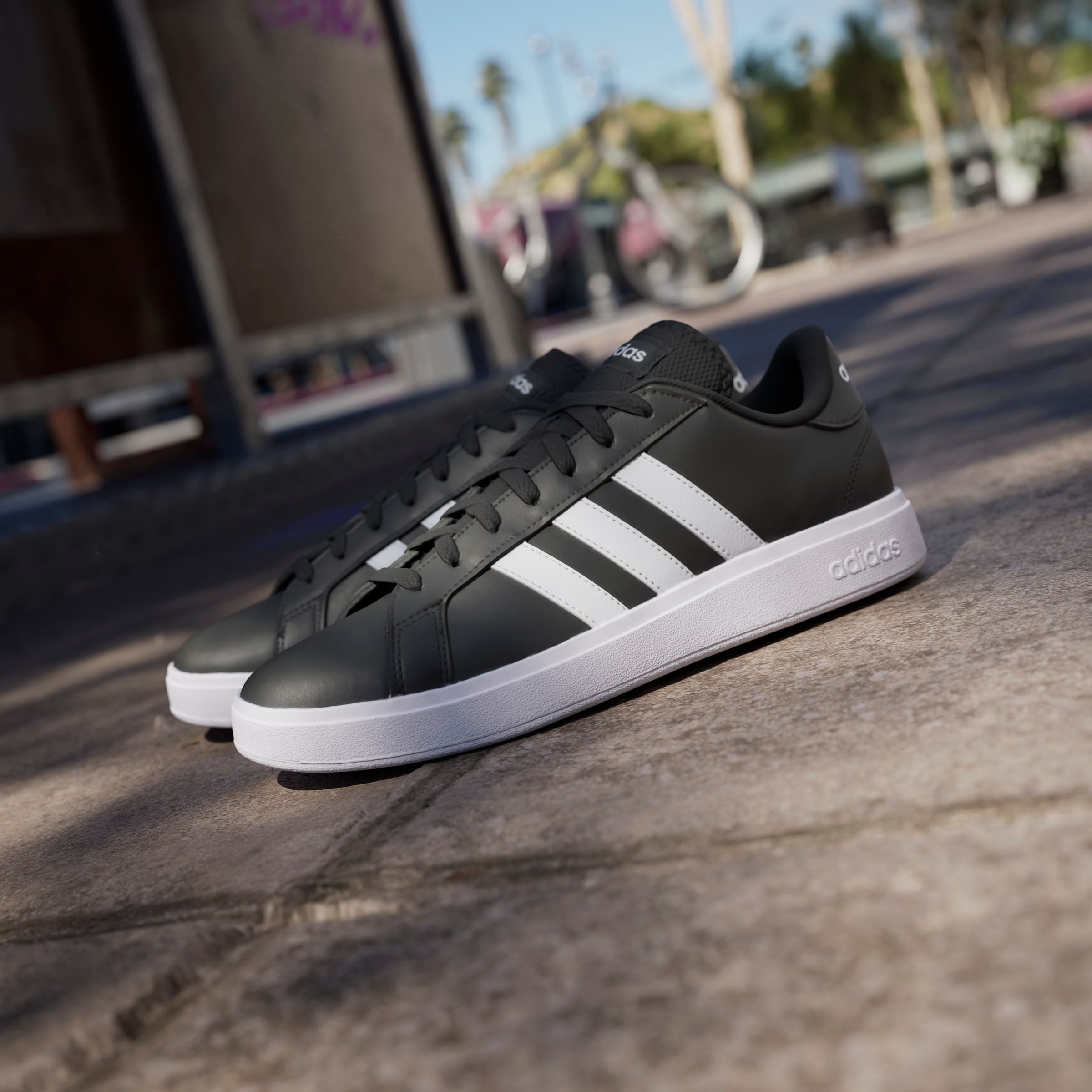 adidas Sportswear Sneaker »GRAND COURT TD LIFESTYLE COURT CASUAL«, Design auf den Spuren des adidas Superstar