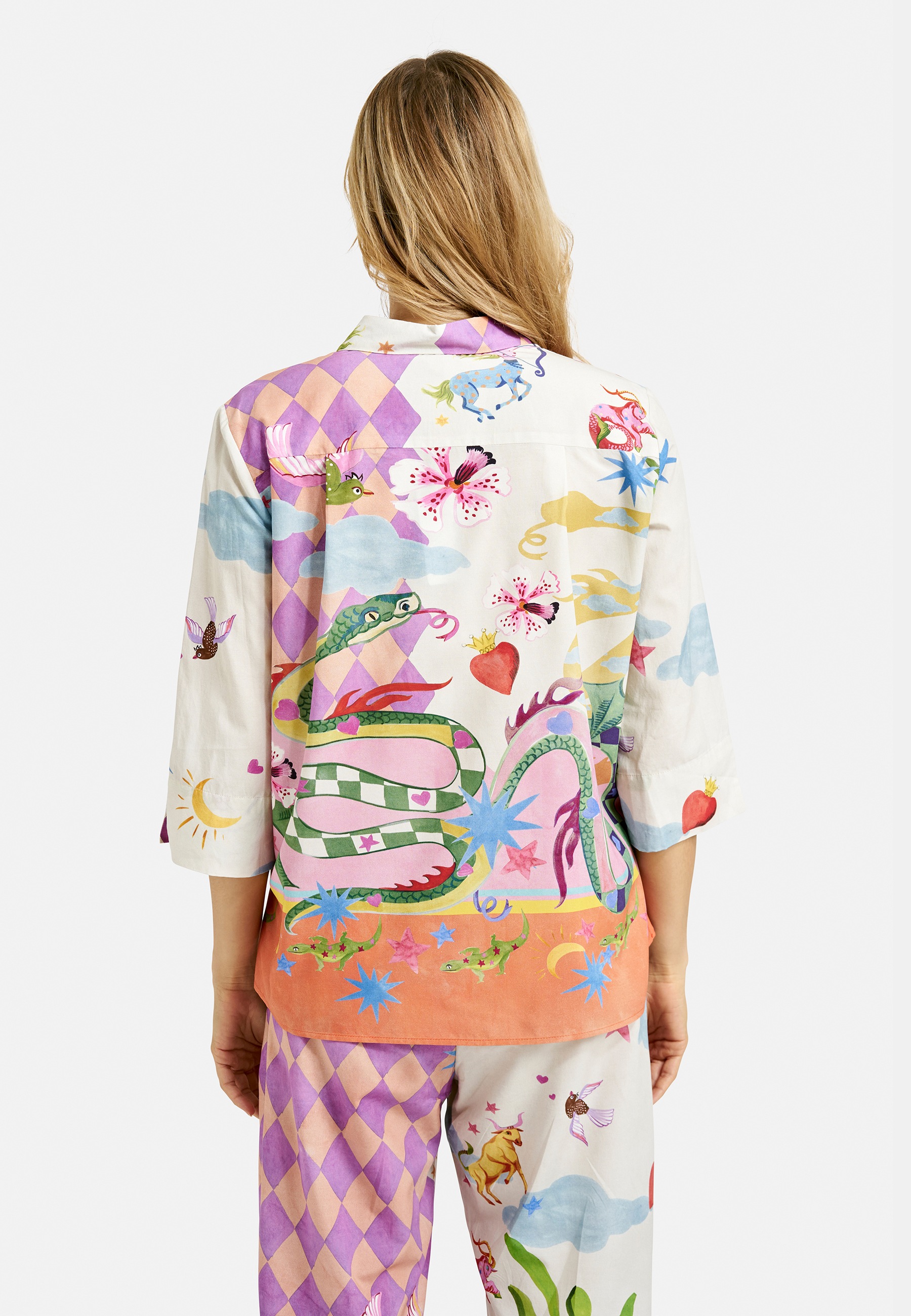 Thumbnail - Smith & Soul Kurzarmbluse mit Baumwolle