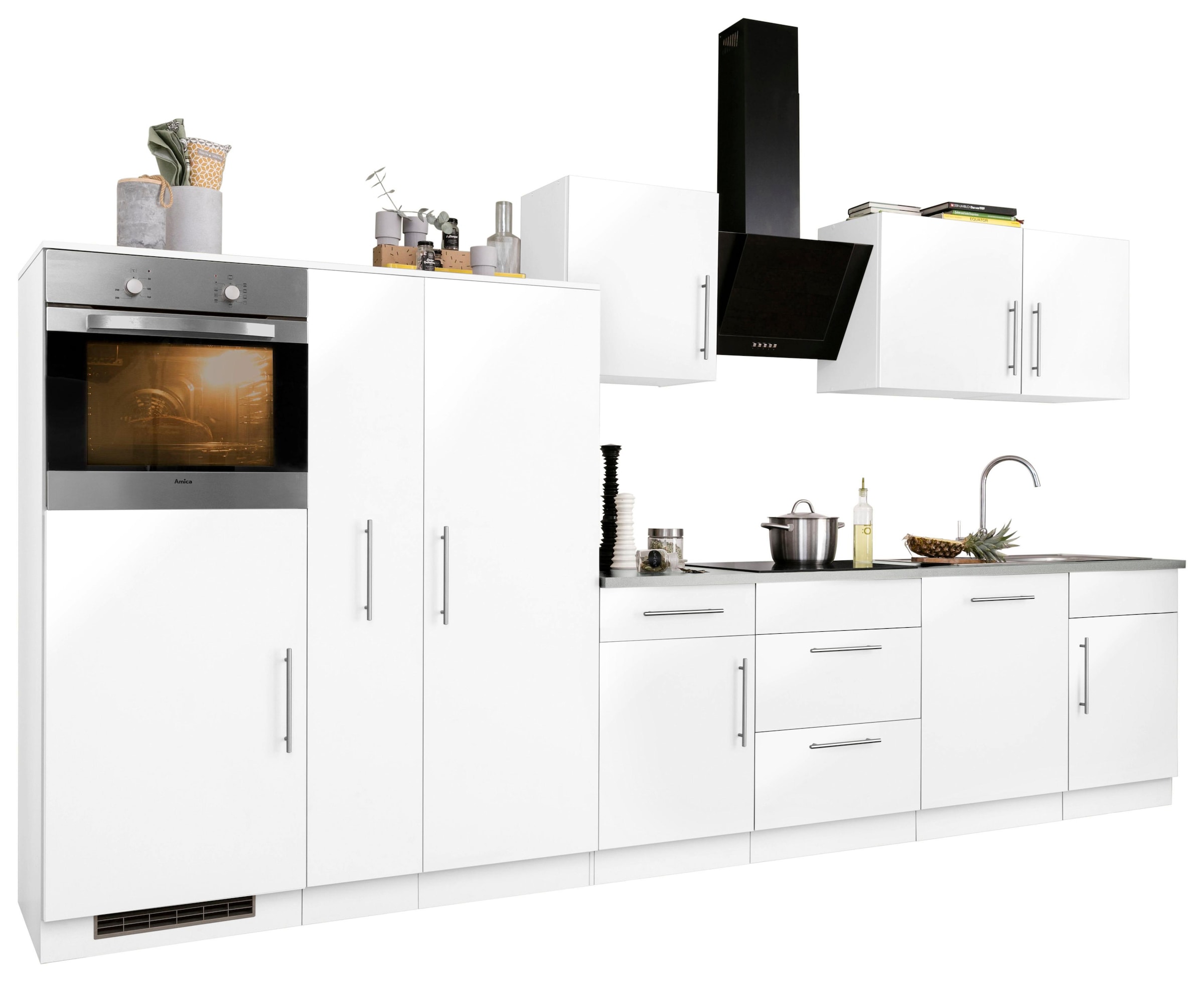 wiho Küchen 1100000002199 "Cali" mit E-Geräten, Breite 360 cm