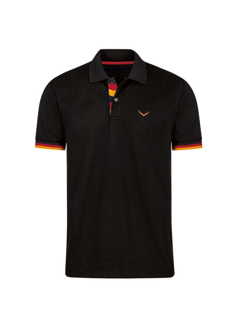 Trigema Poloshirt "TRIGEMA Deutschland Poloshirt" 1 Stk. tlg. günstig online kaufen