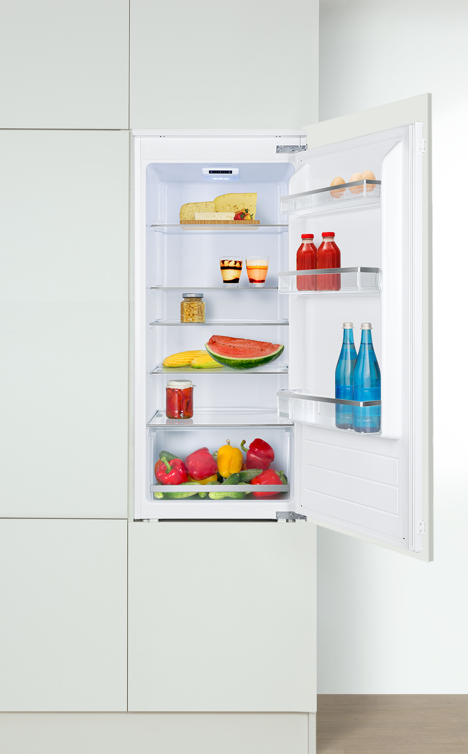 Amica Einbaukühlschrank »EVKSS 352 221« 122,1 cm hoch 54 cm breit Inverter Kompressor